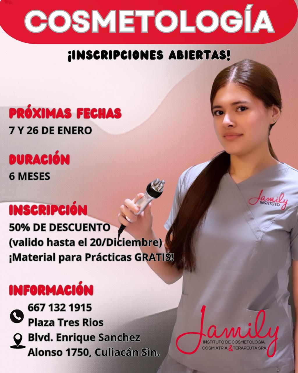 Facebook ad: Conviértete es una Cosmetologa profesional �