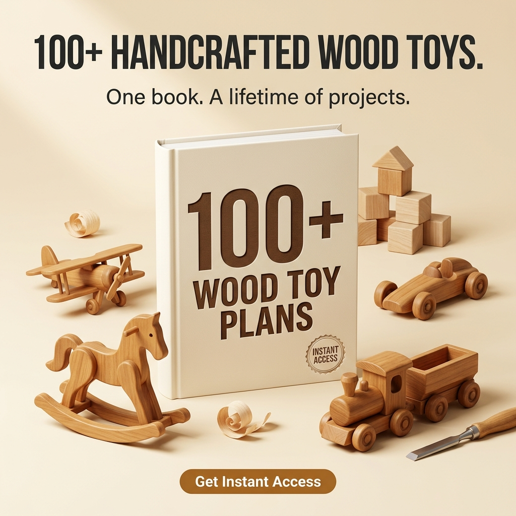 Master Crafts DIY Facebook ad: 100+ Wood Toy Plans Collection