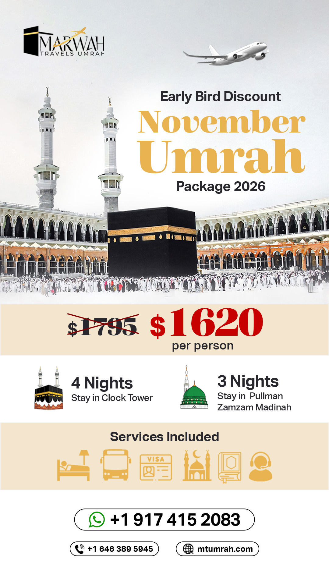 Marwah Travels Umrah Facebook ad