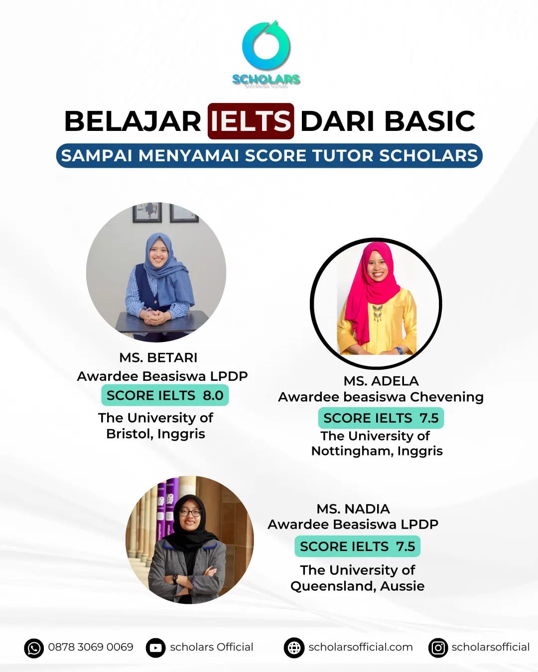 Scholars edukasi Facebook ad