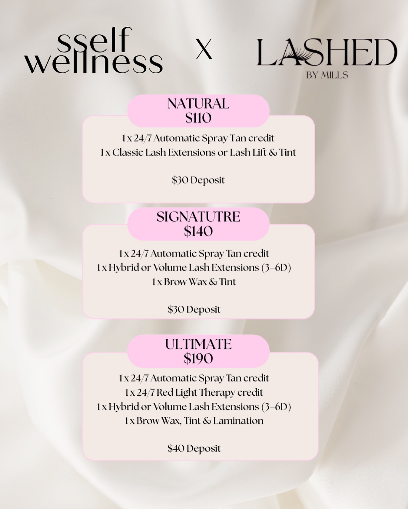SSELF Wellness Facebook ad: BEAUTY BUNDLES LIVE