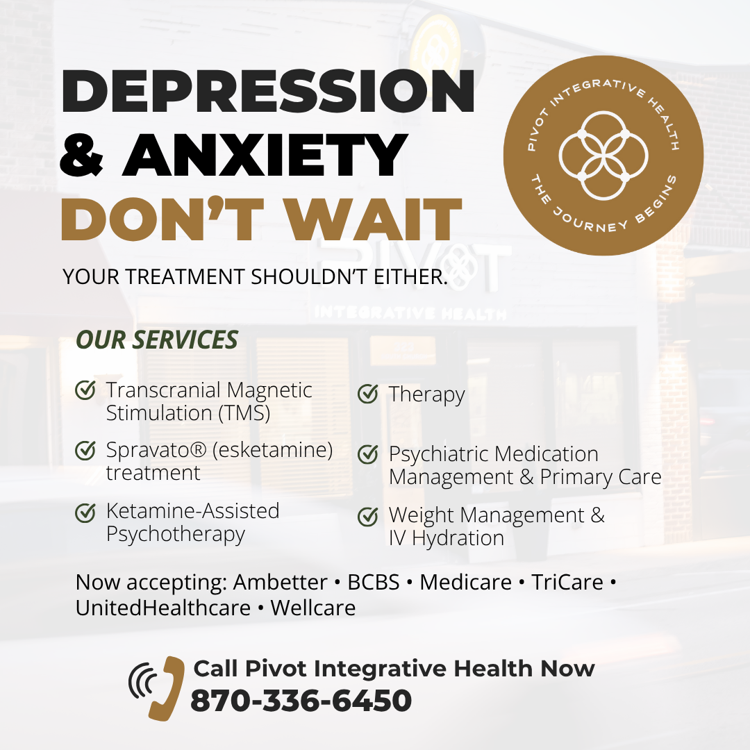 Pivot Integrative Health Facebook ad: Healing Starts Here