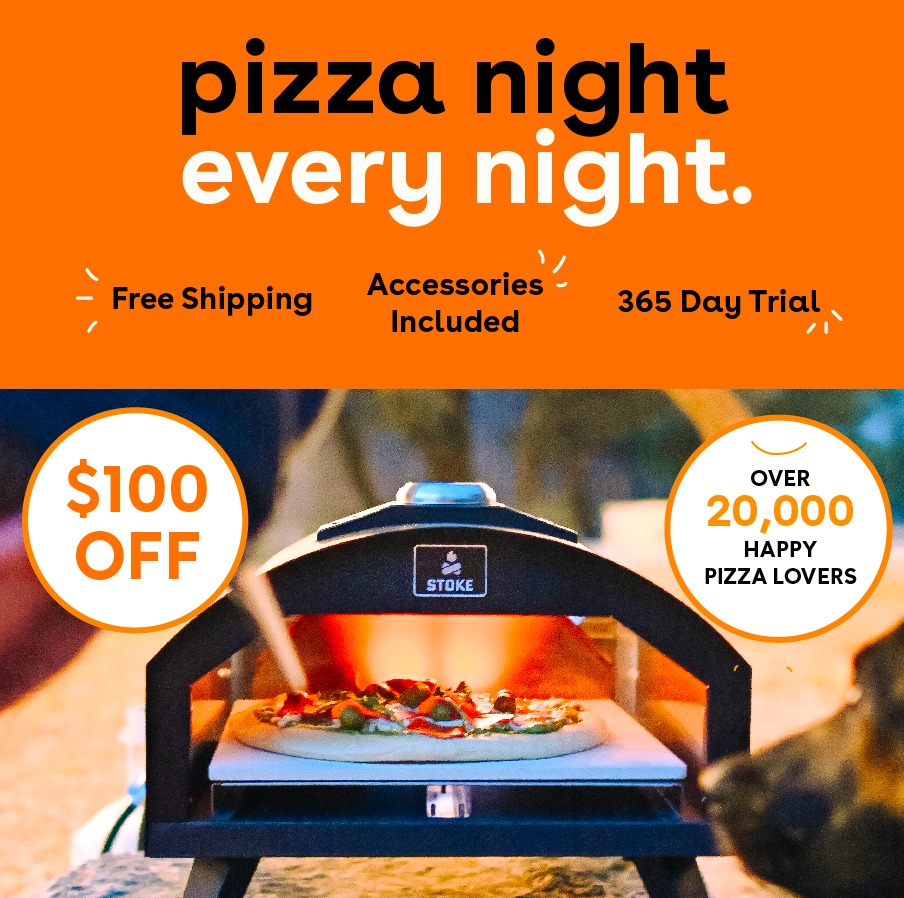 Stoke Pizza Ovens Facebook ad: Get 30% Off Today