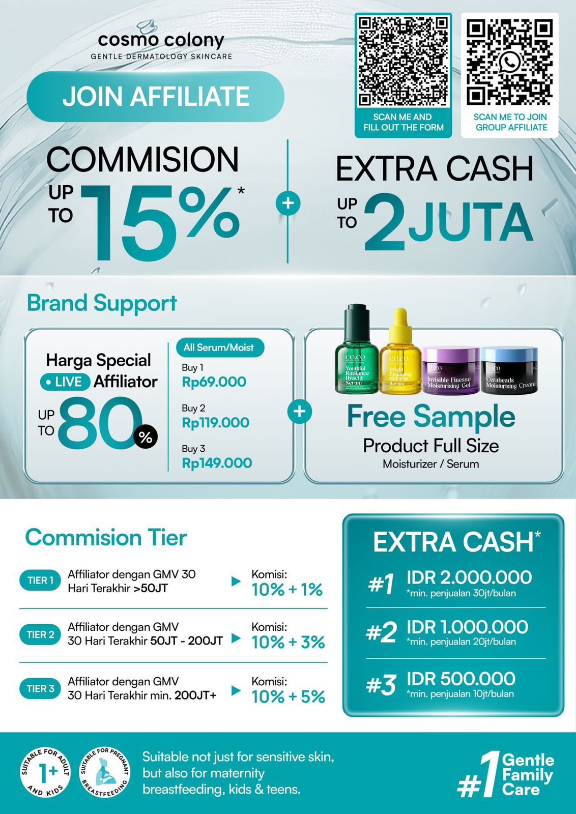 Cosmo Colony Official Facebook ad
