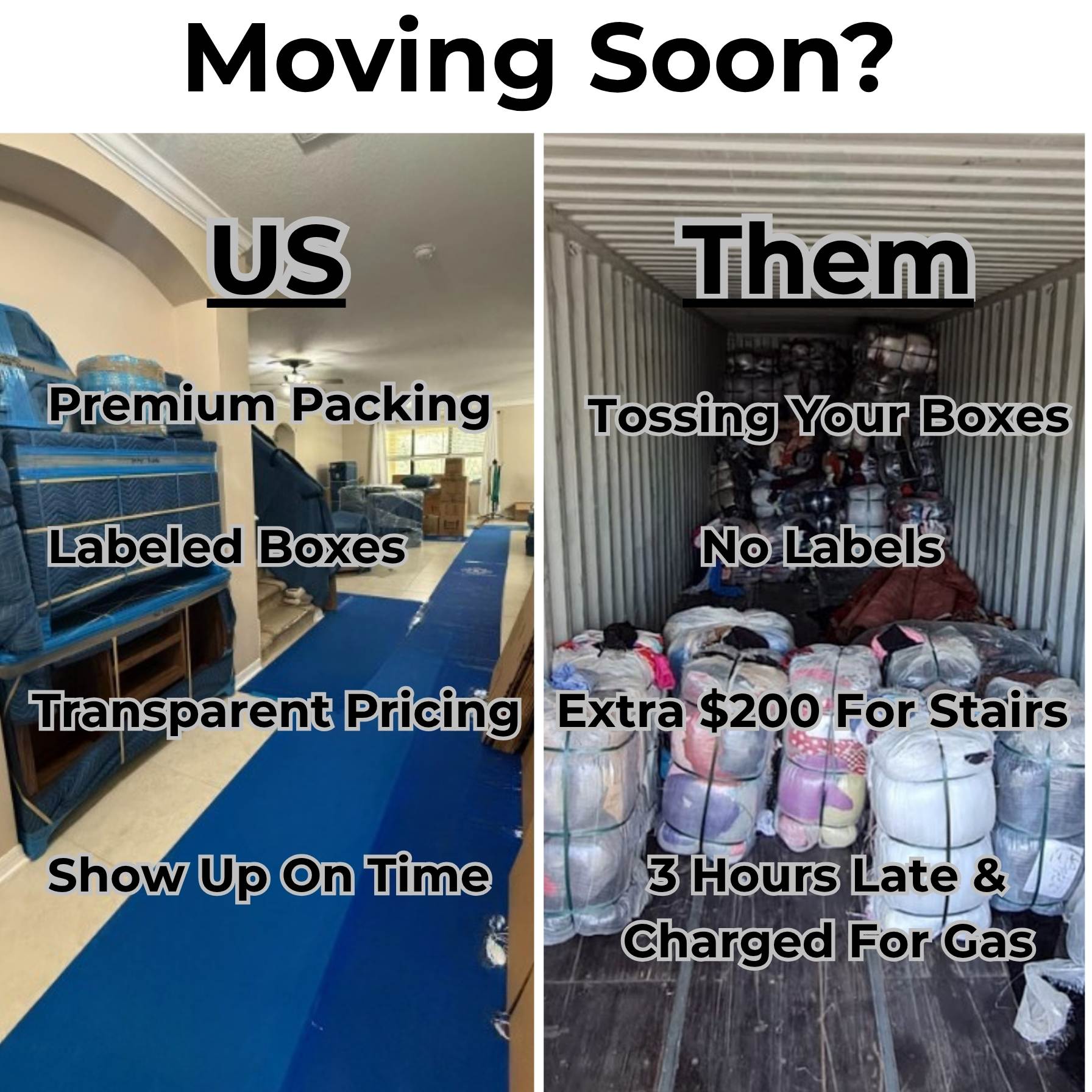 Good Move MTL Facebook ad: Big Moves Made Easy!