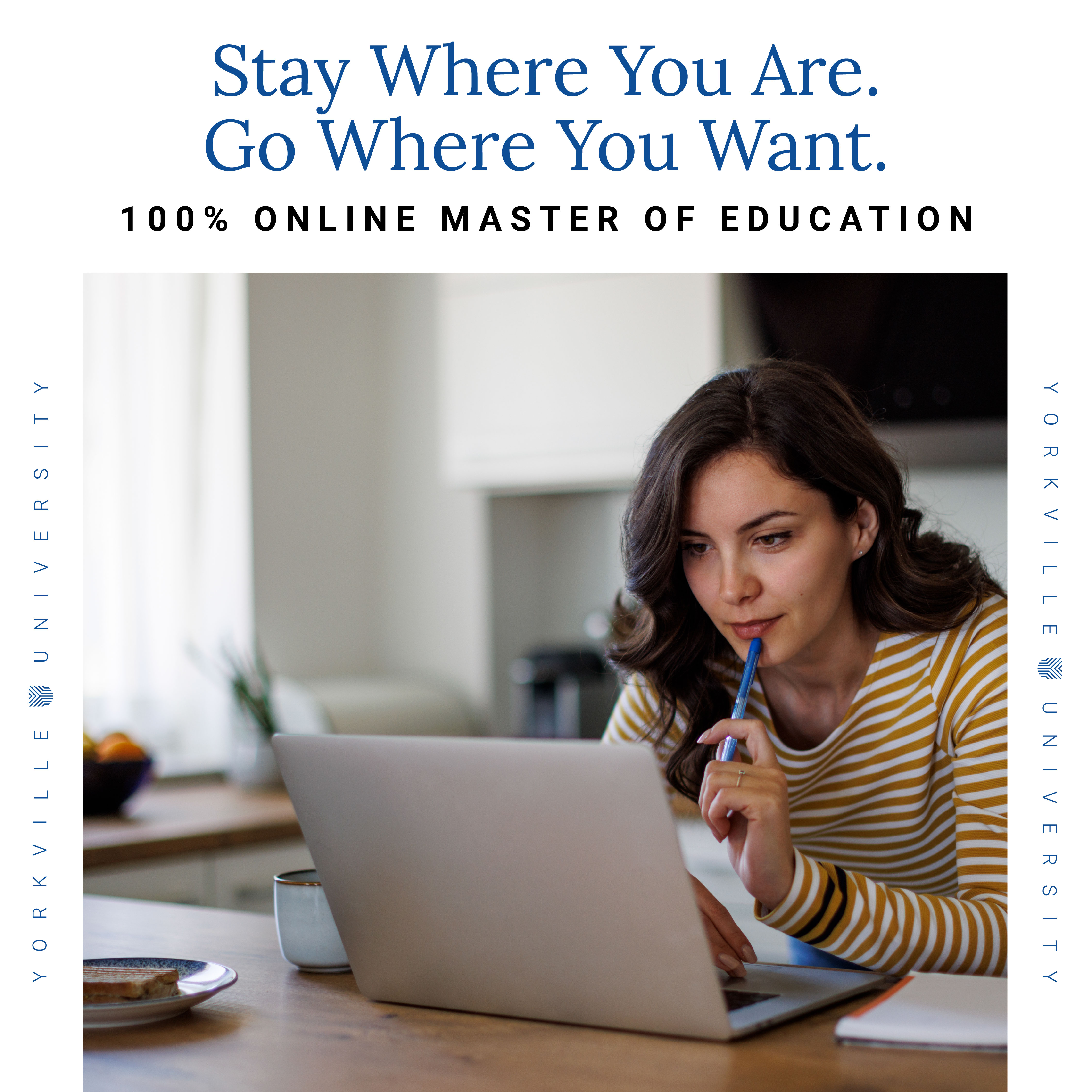 Yorkville University Facebook ad