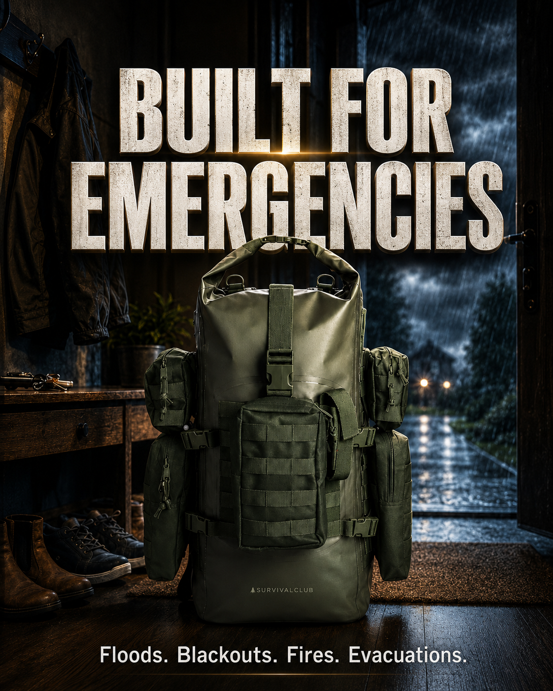 Survival Club Facebook ad