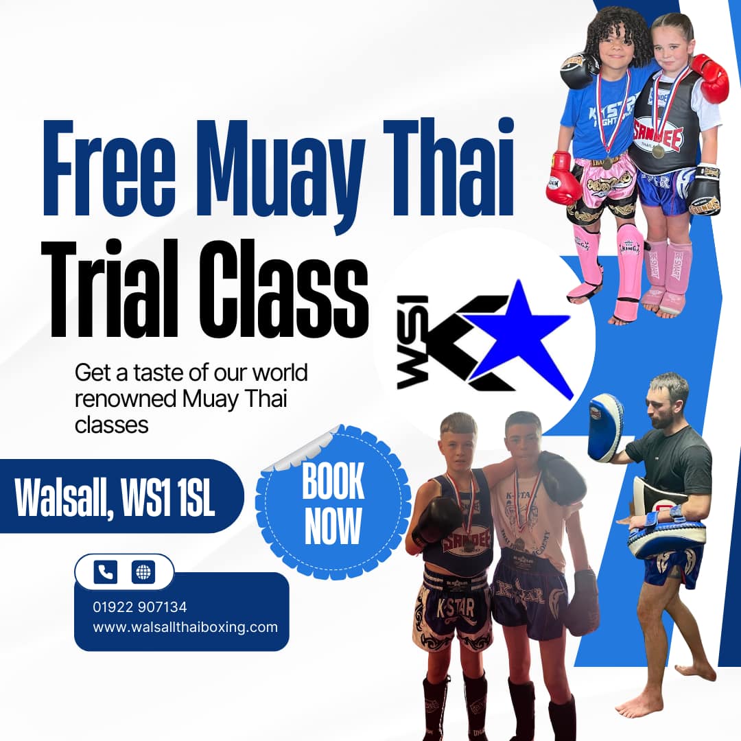 K-Star Walsall Muay Thai Facebook ad
