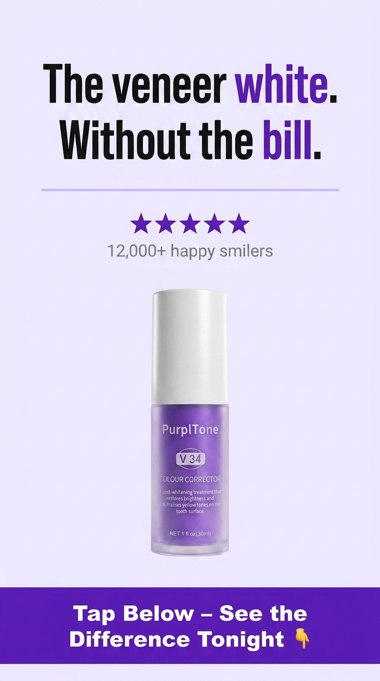 PurplTone Facebook ad: The smile people assume cost thousands.