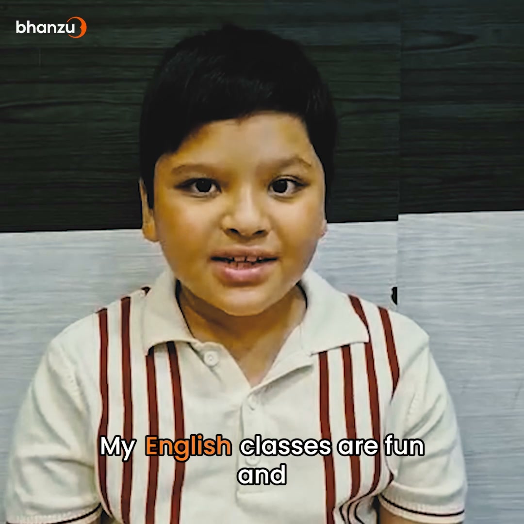 Bhanzu Facebook ad: Build Your Child’s English Confidence