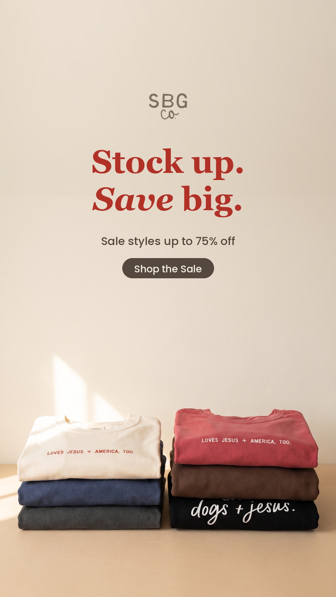 SBG Co. Facebook ad