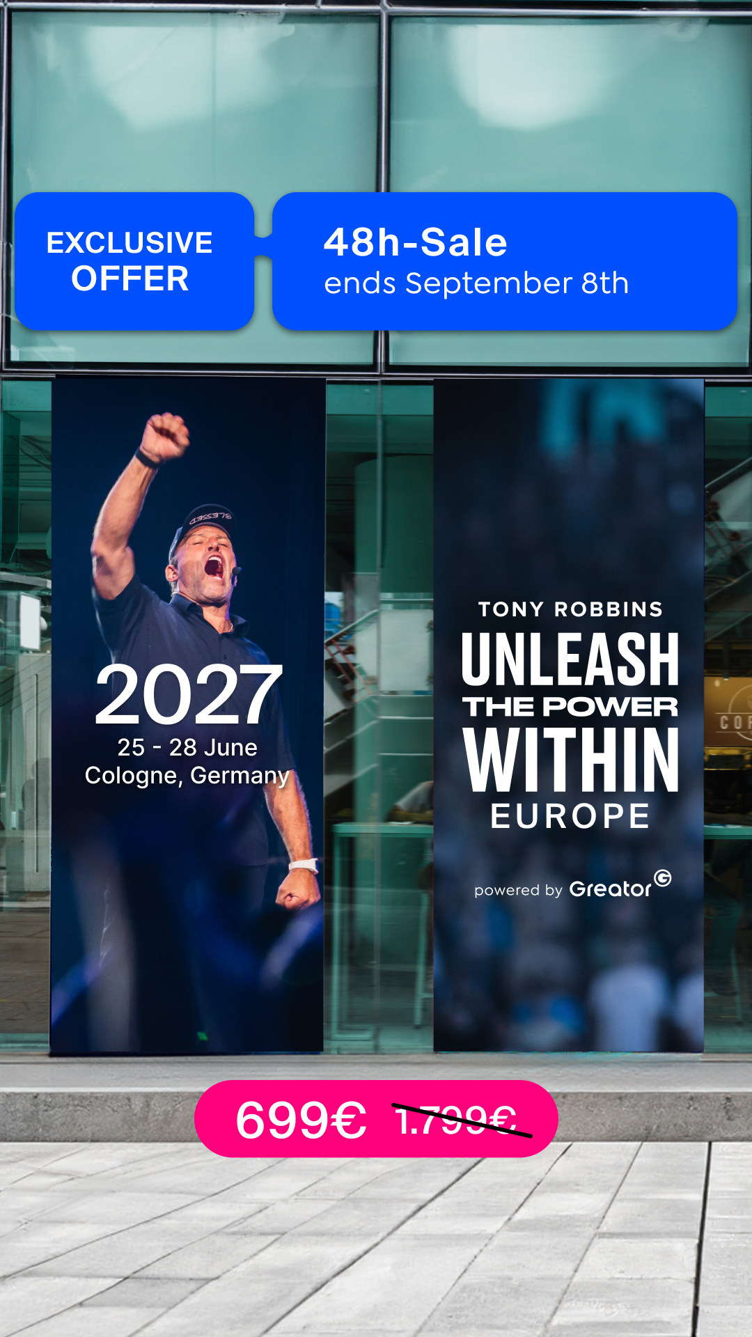 Greator Facebook ad