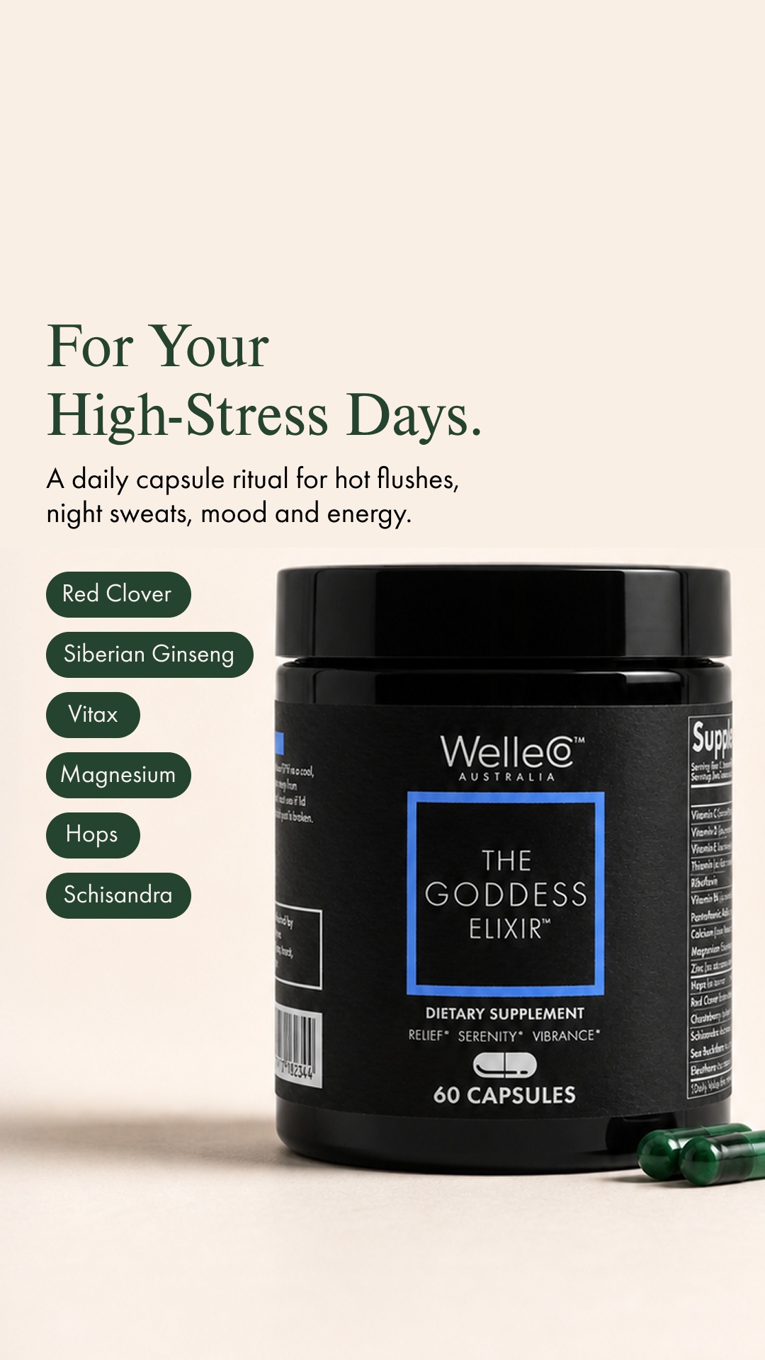 WelleCo Facebook ad