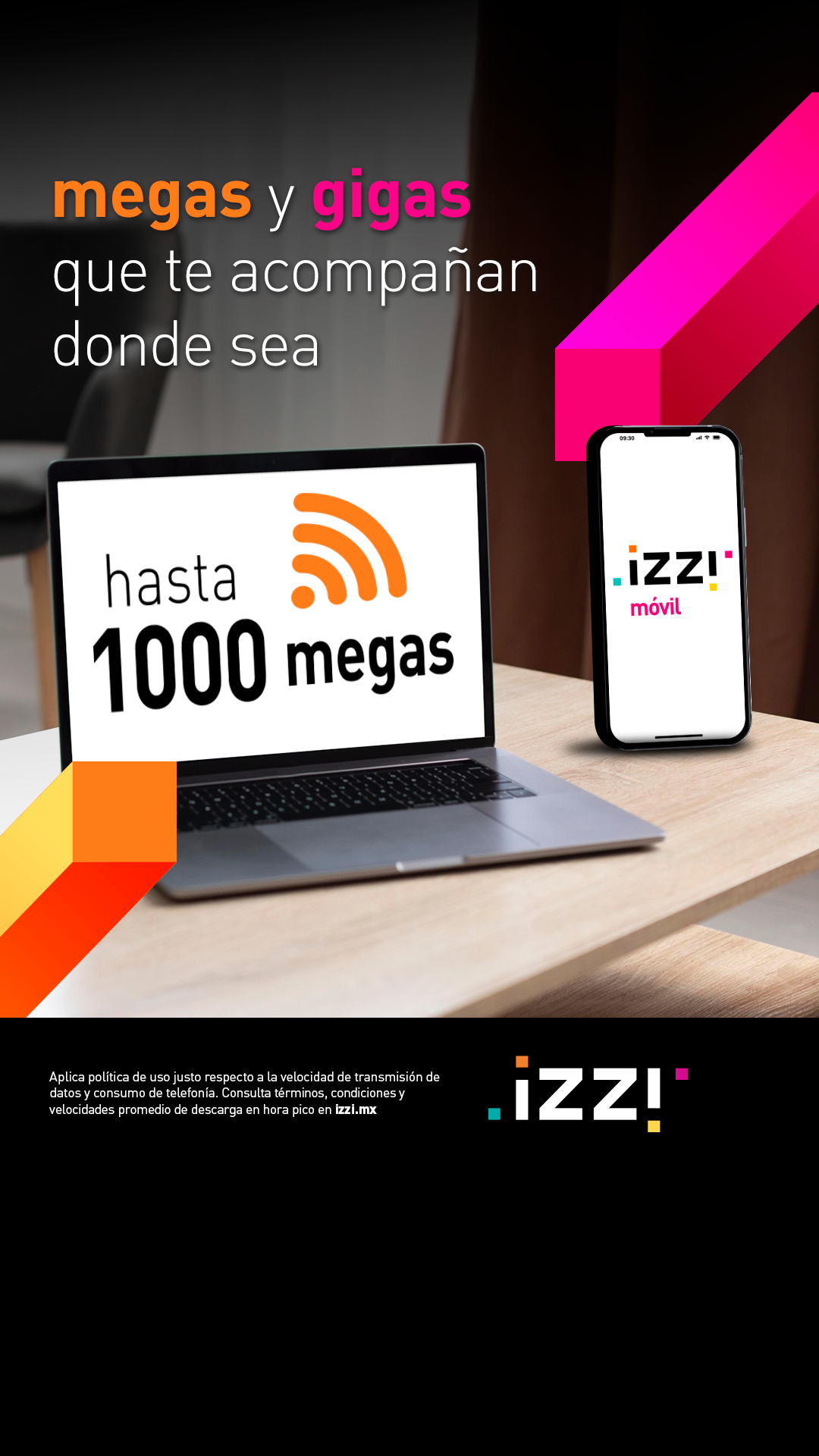 Planes izzi Facebook ad from May 10, 2026