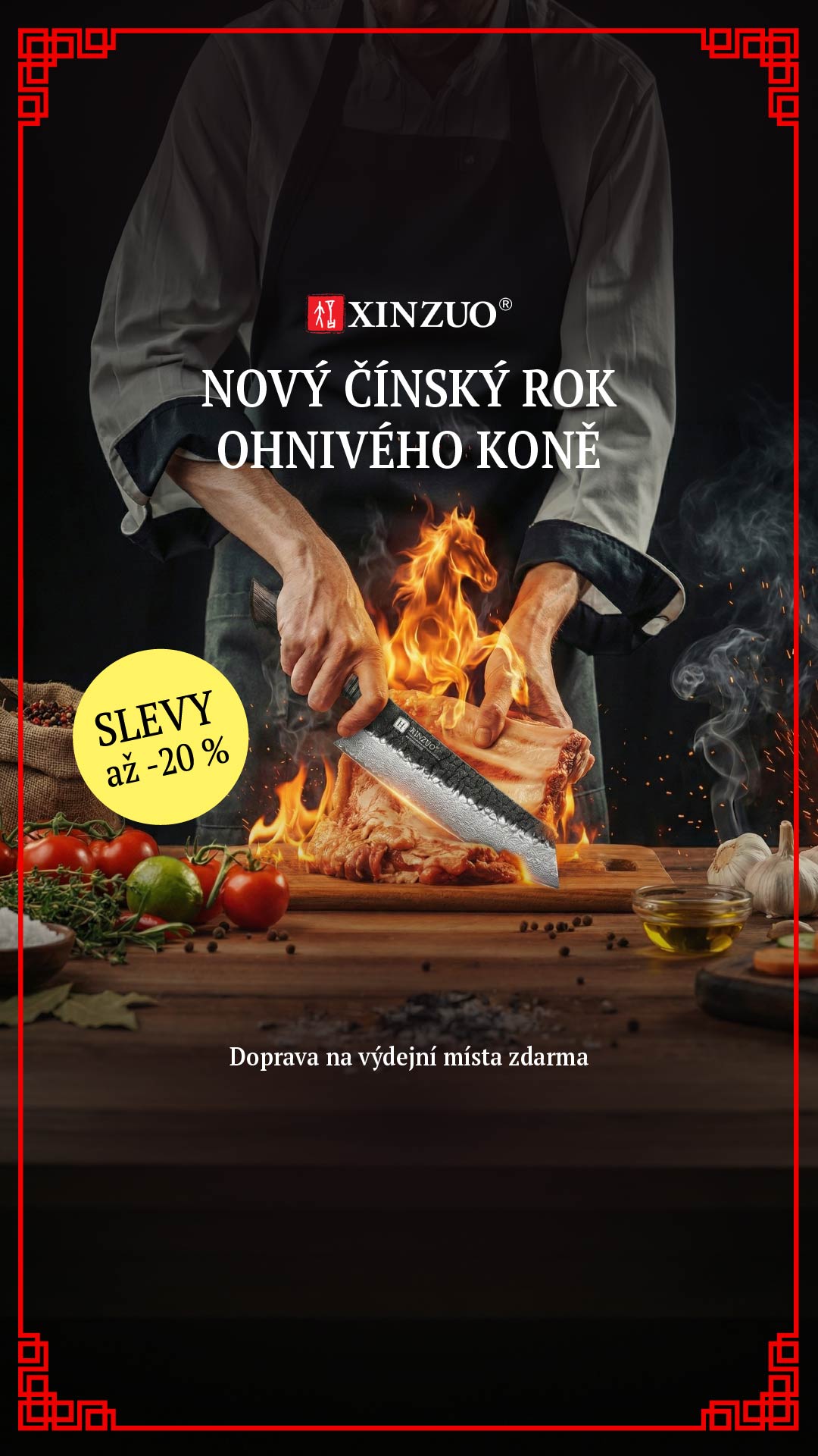 XinZuo ČR/SK Facebook ad