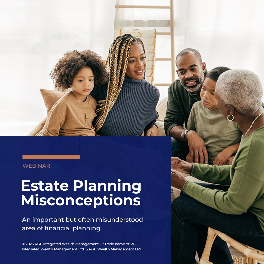 RGF Integrated Wealth Management Facebook ad: Estate Planning Webinar