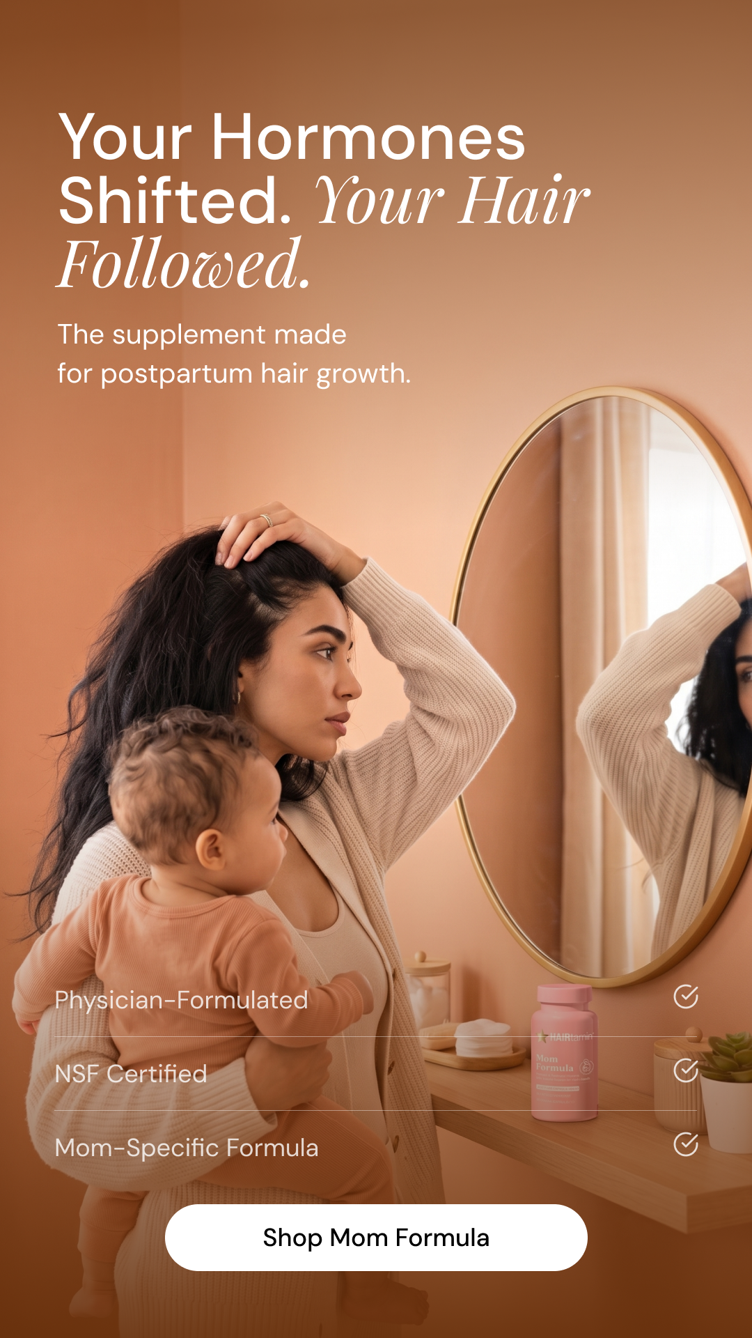 HAIRtamin Facebook ad