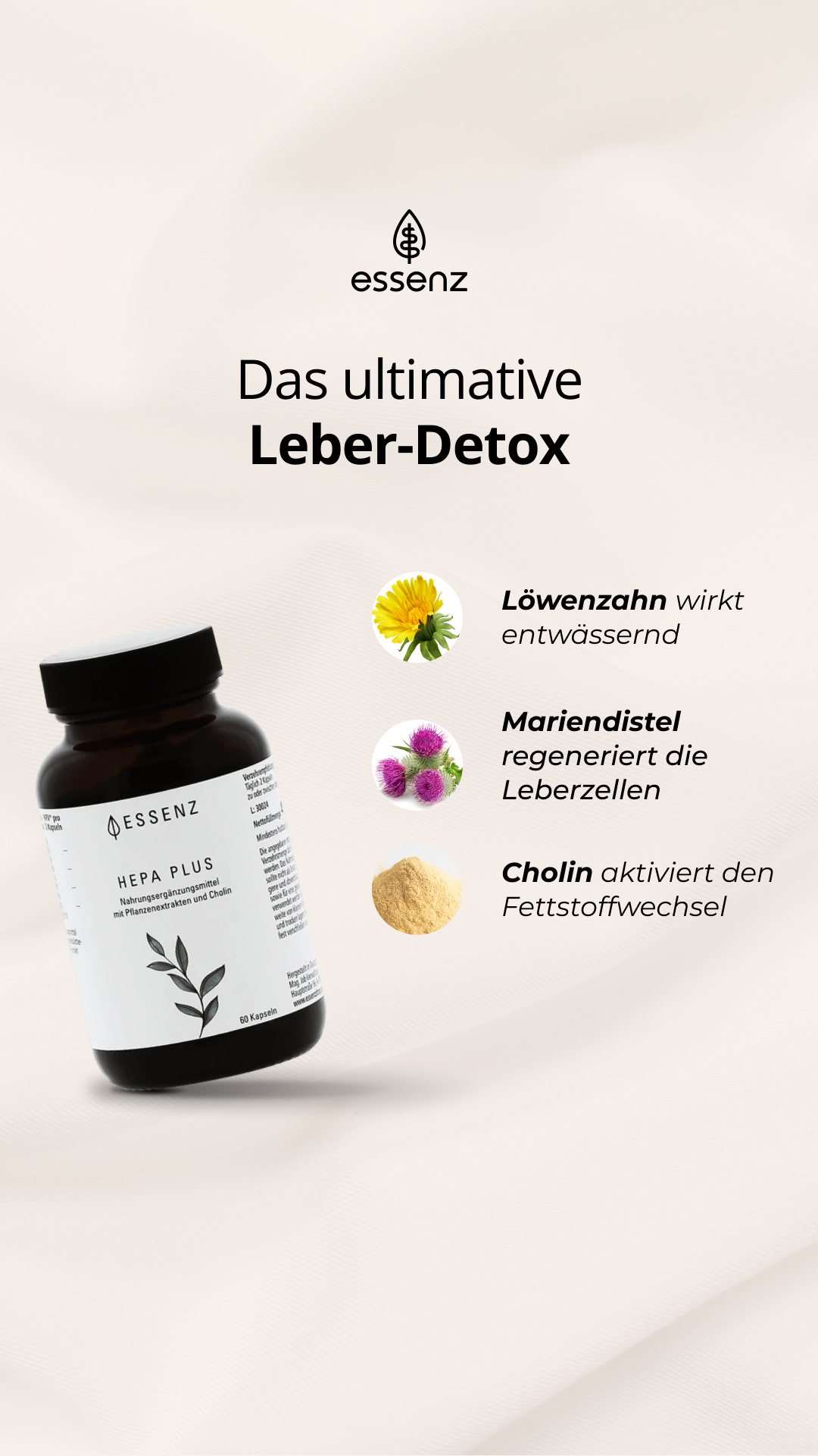 Essenz Nutrition Facebook ad