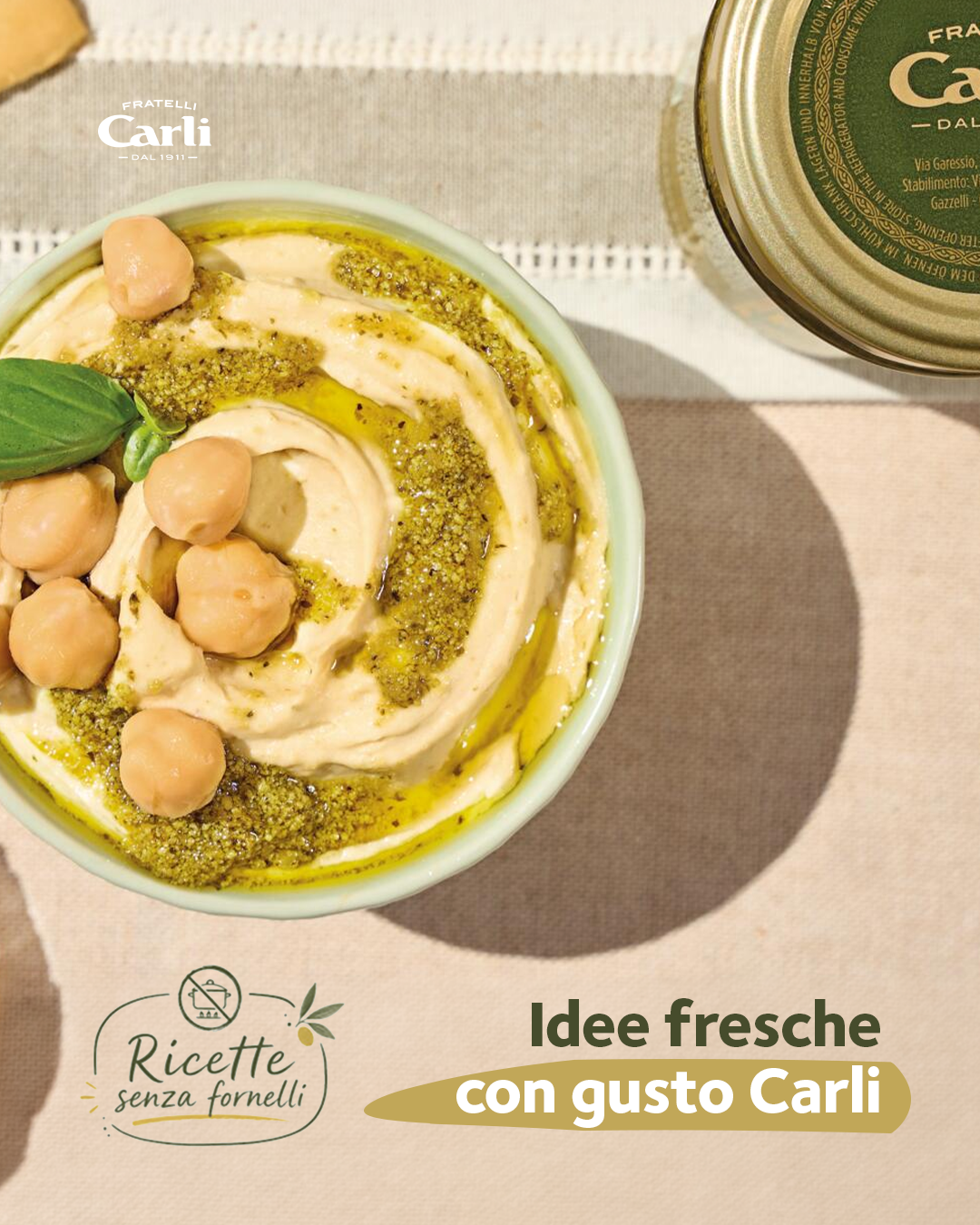 Fratelli Carli Facebook ad: Scopri le nostre Ricette Senza Fornelli