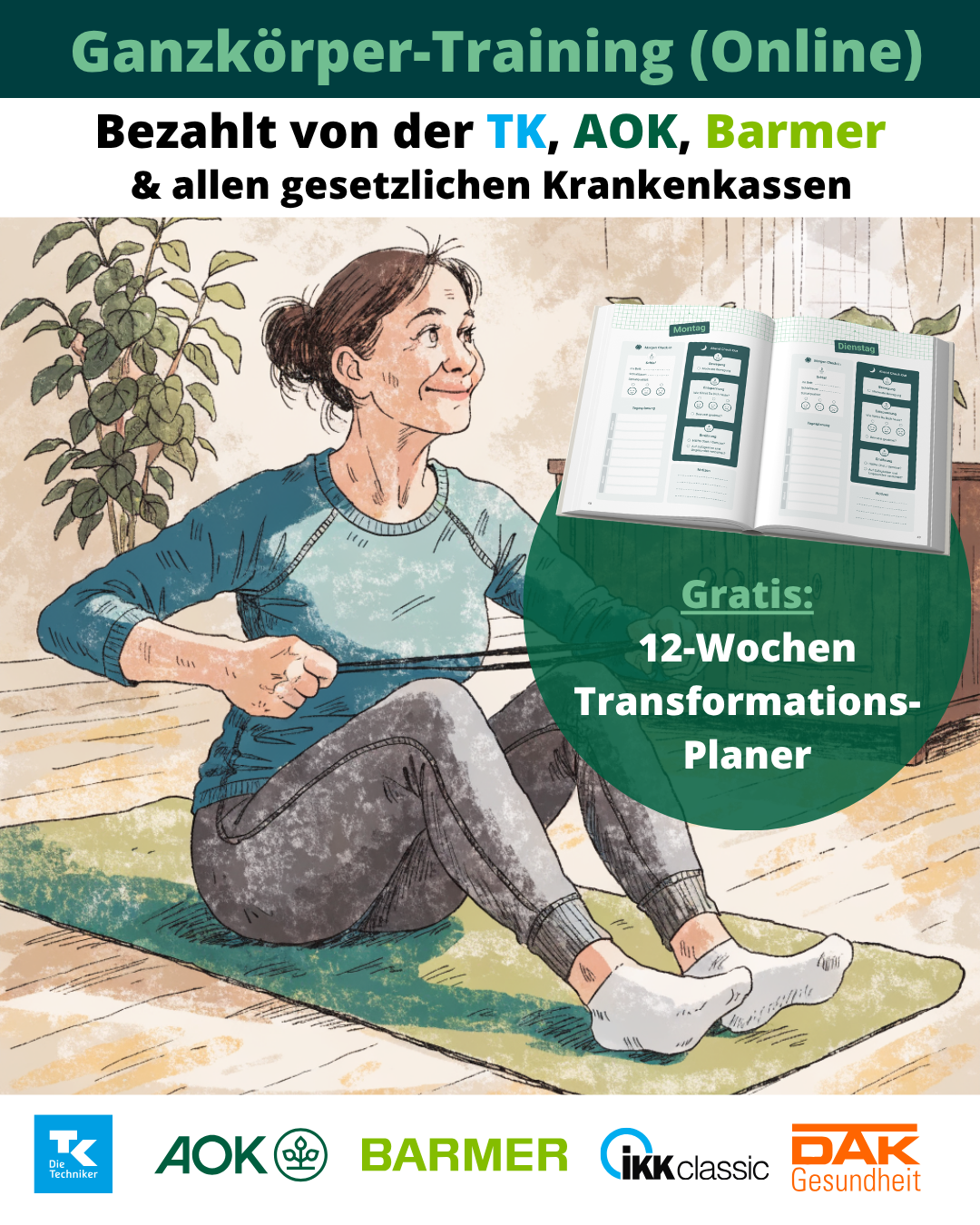 Medizen Fitness App Facebook ad