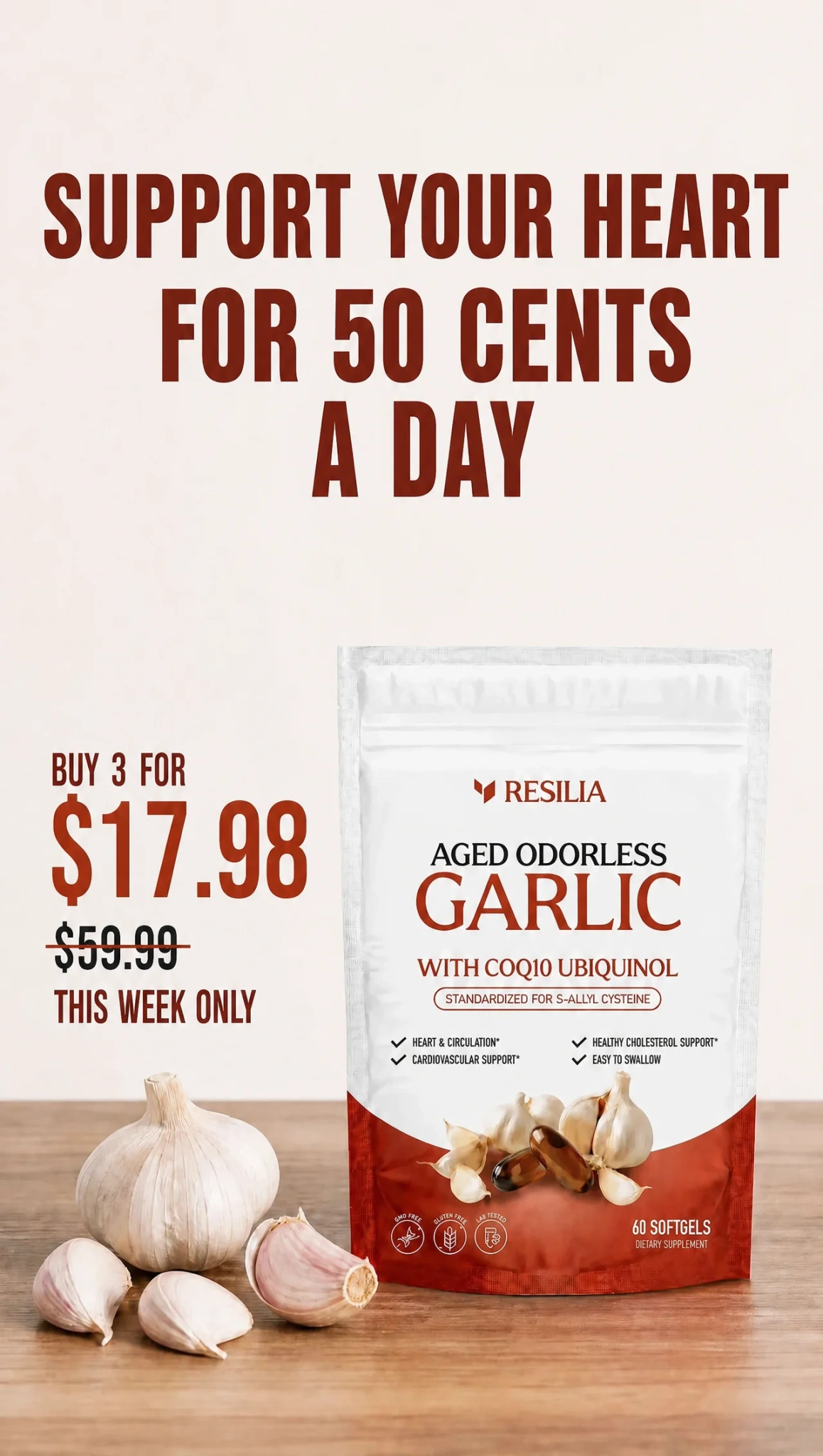 Vascular Wellness Report Facebook ad