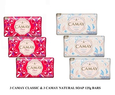 Accessories Mega Mart Facebook ad: Camay Soap Bars 125g Natural Classic Scents Bath Shower…