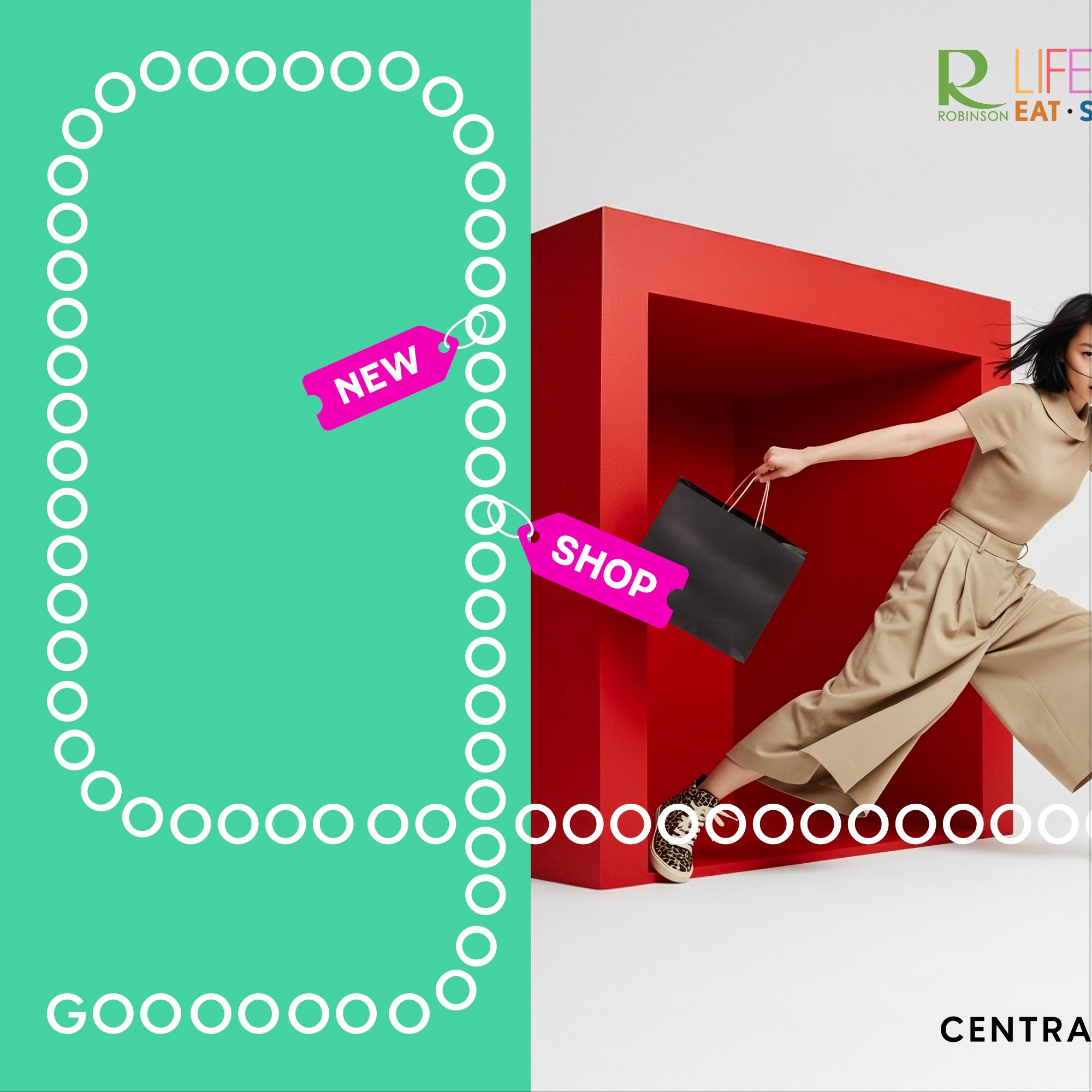 Robinson Lifestyle Facebook ad: FASHIONISTA MODE ON!