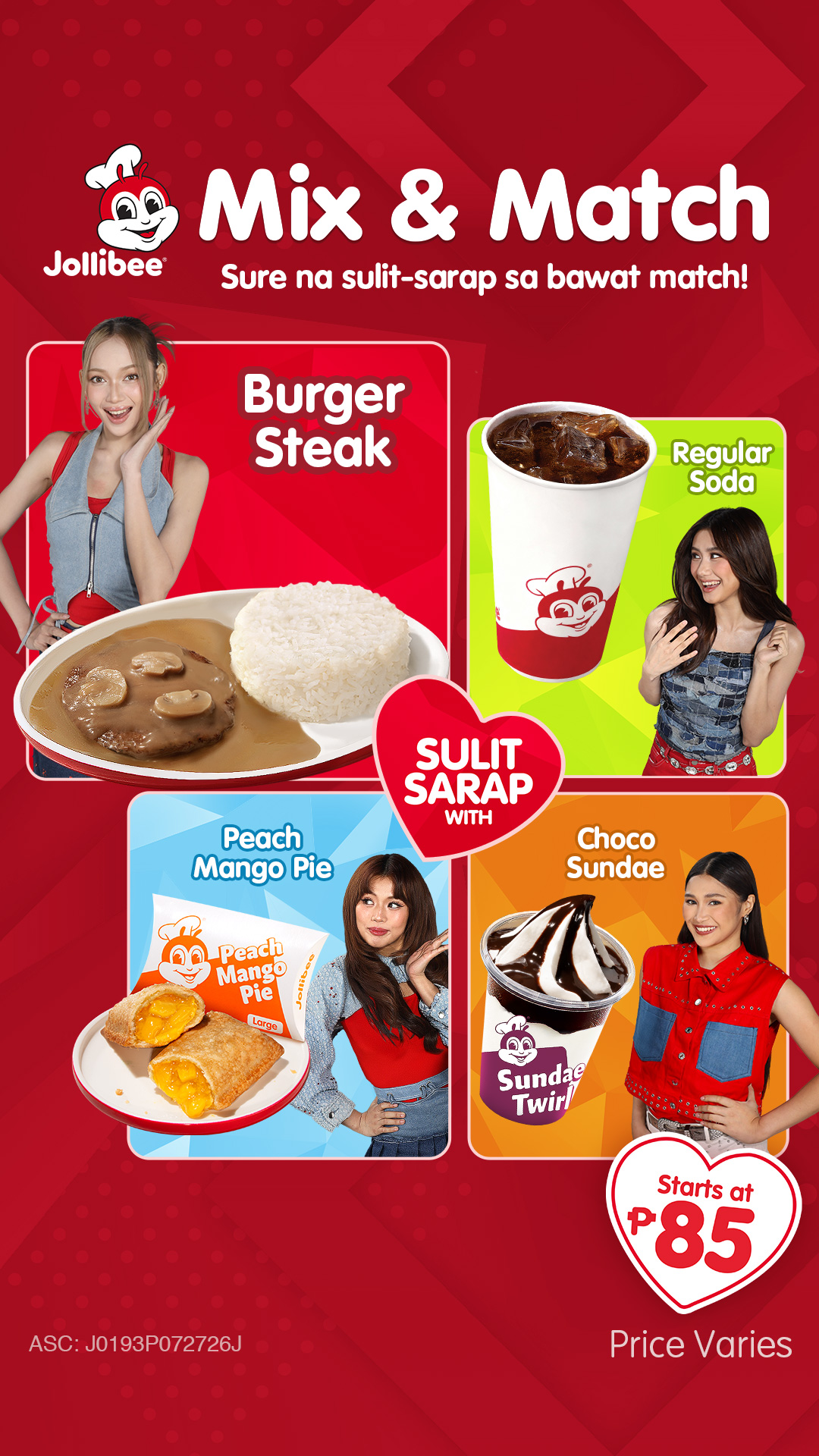 Jollibee Facebook ad