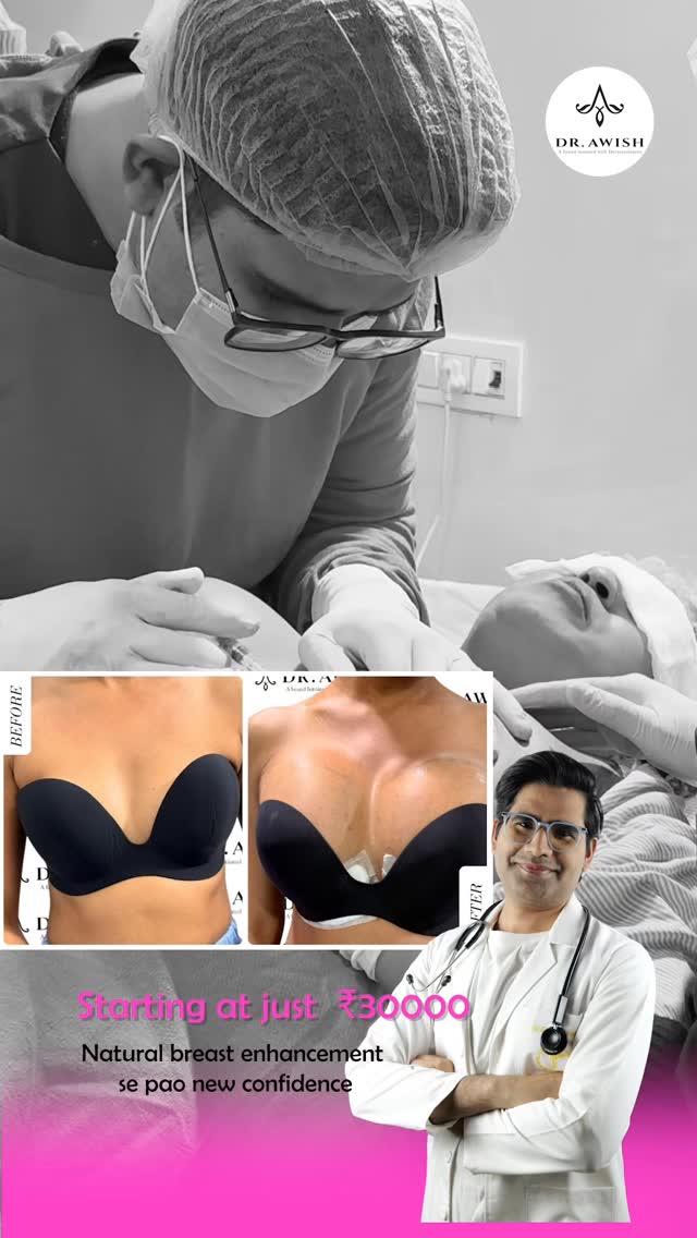 AWISH Clinic Facebook ad: Confidence begins when you start loving the way…
