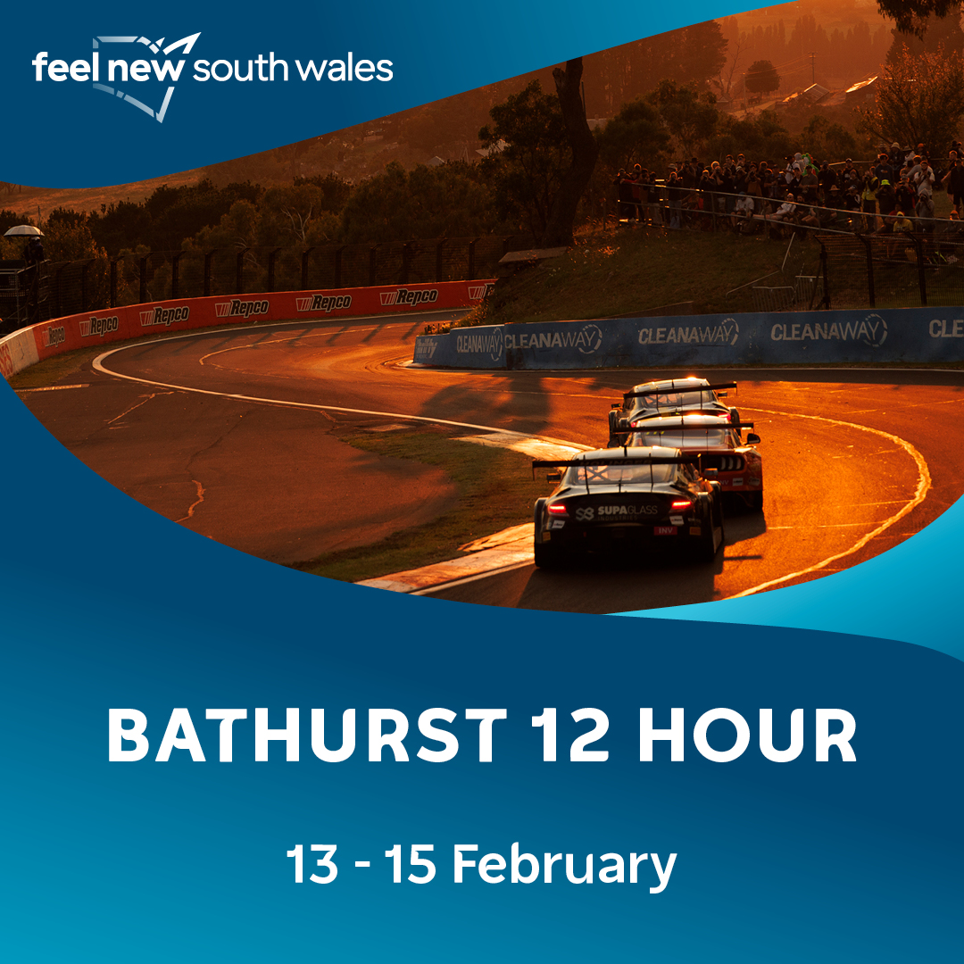 Visit NSW Facebook ad: Bathurst 12 Hour