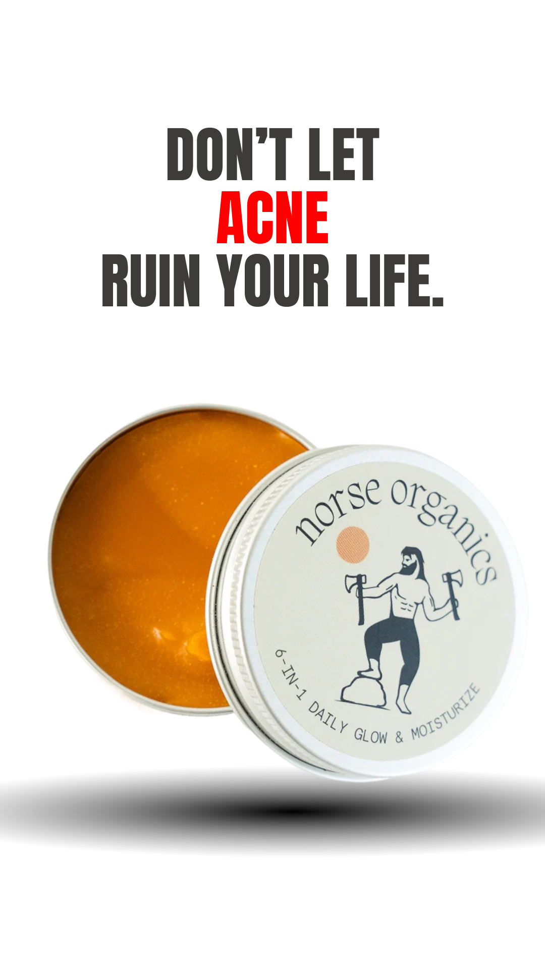 Norse Organics Facebook ad