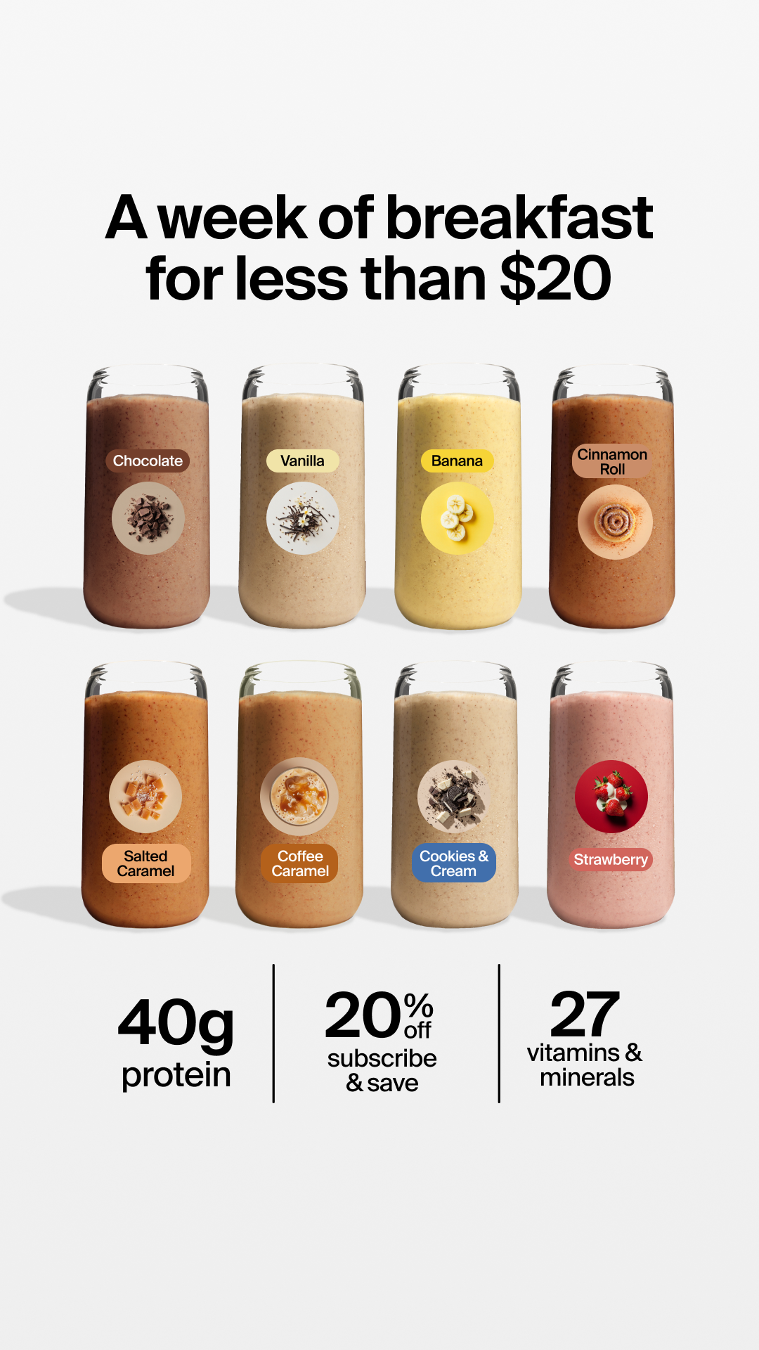 Huel Facebook ad