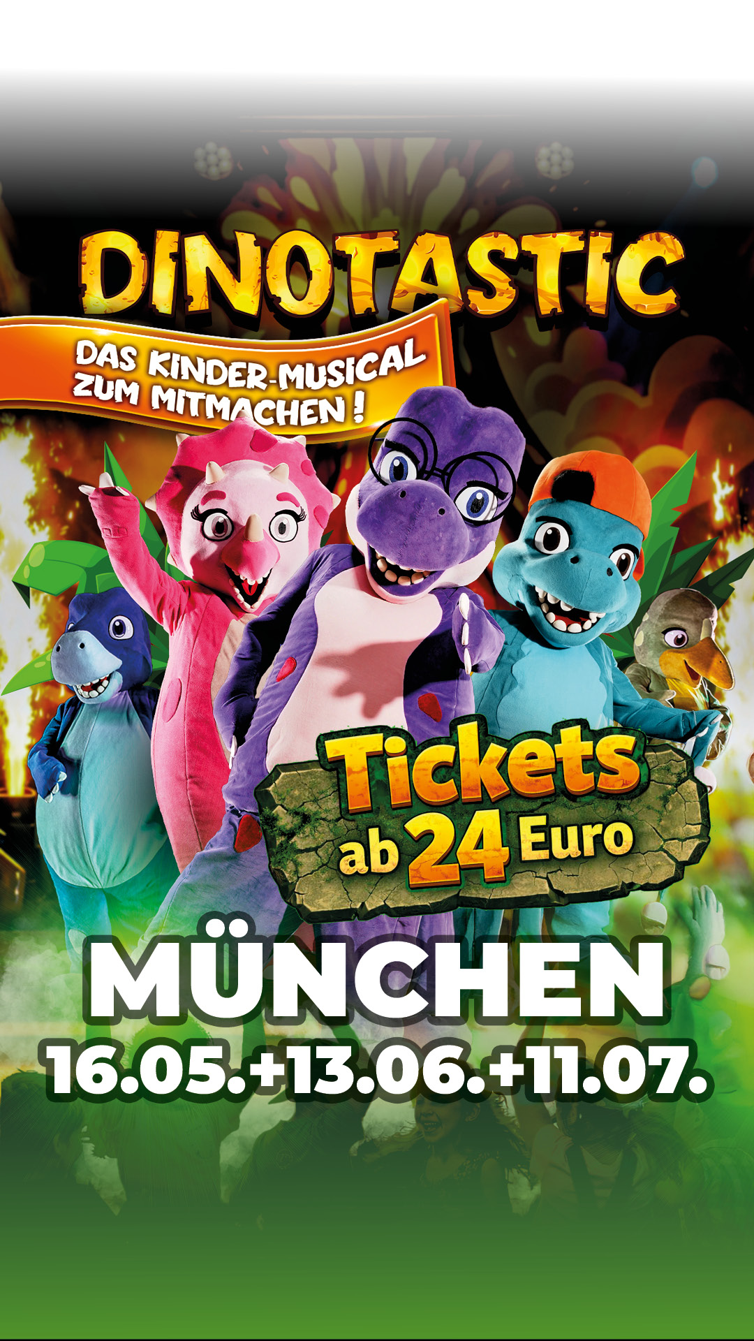 Dinotastic - Die Show Facebook ad