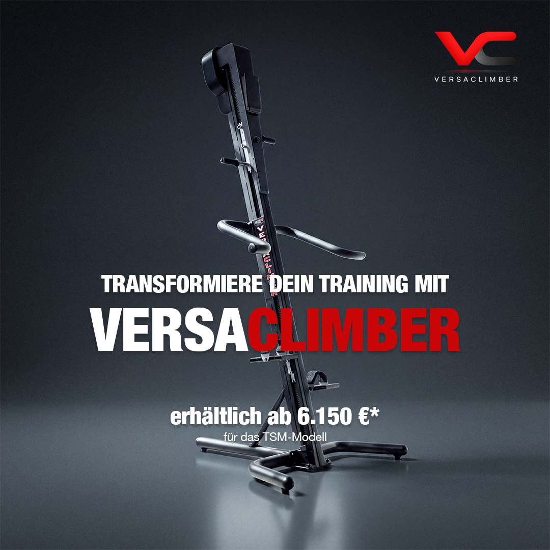 VersaClimber Polska Facebook ad: Transformiere dein Training mit VersaClimbera