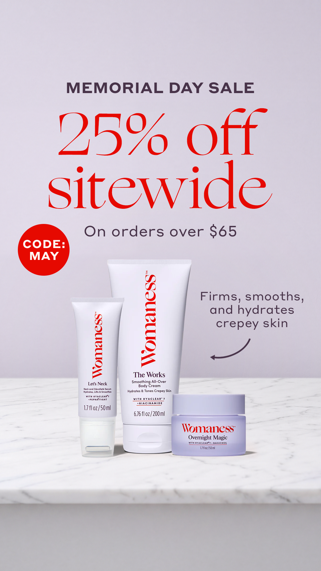 Womaness️ Facebook ad