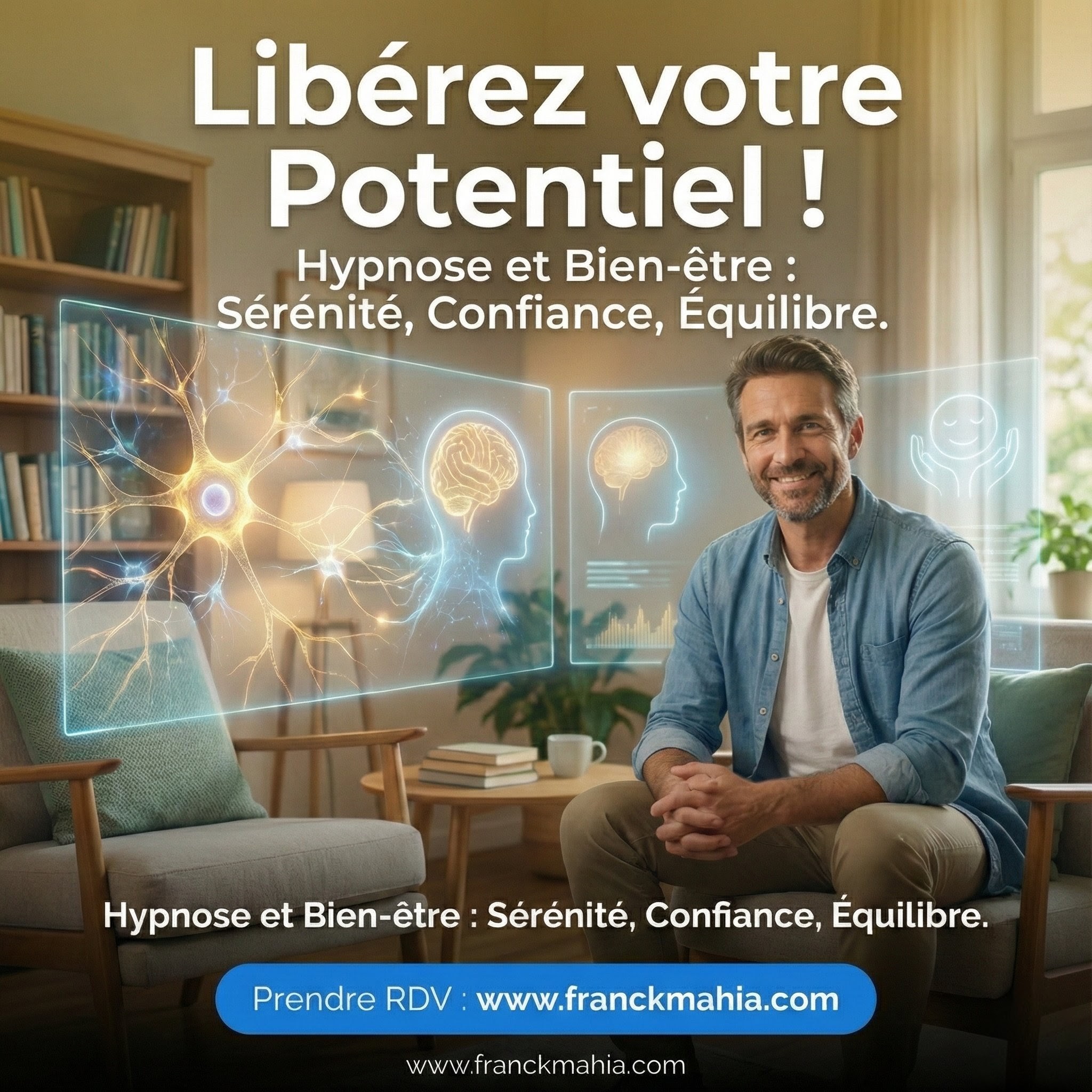 Franck Mahia Hypnose Facebook ad