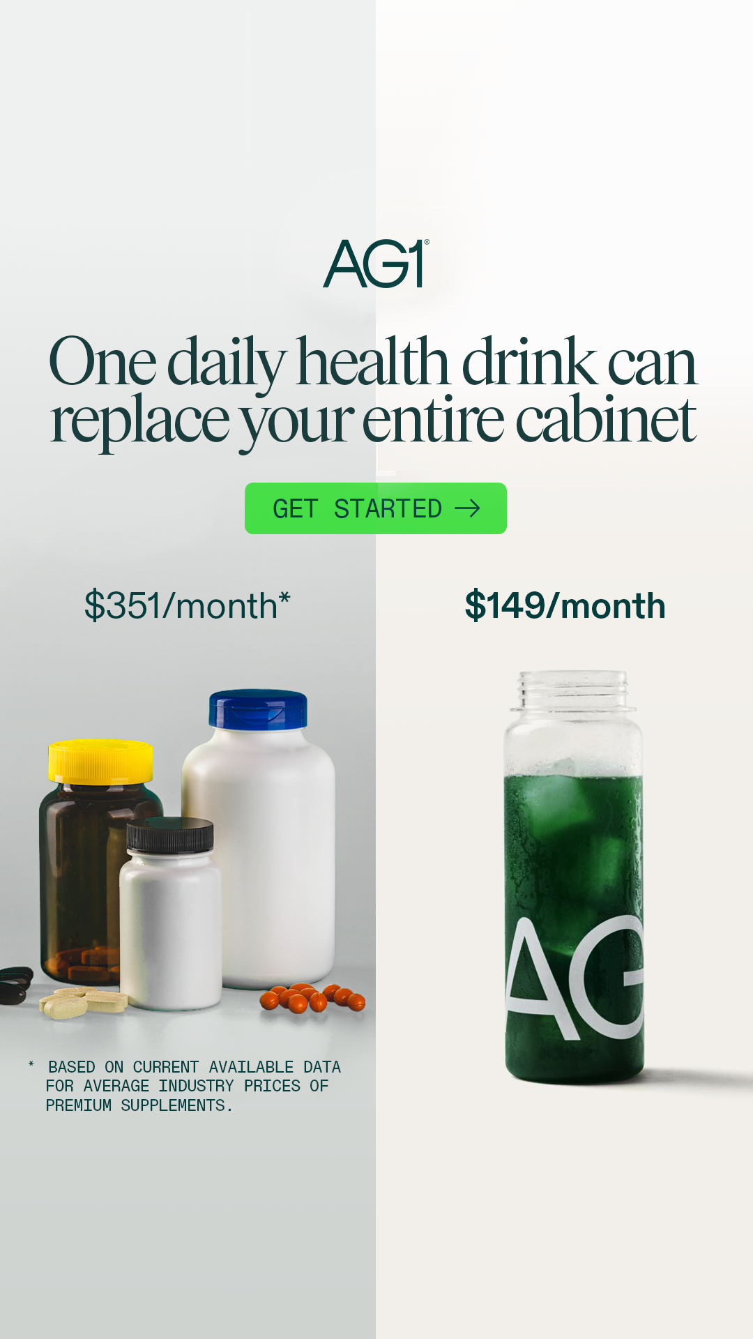 AG1 by Athletic Greens Facebook ad