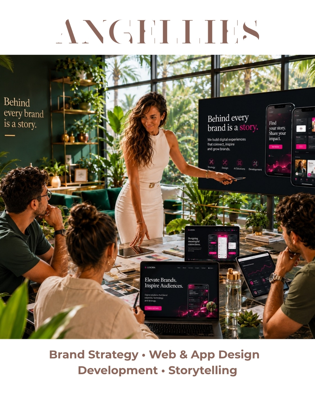 Angellies Facebook ad