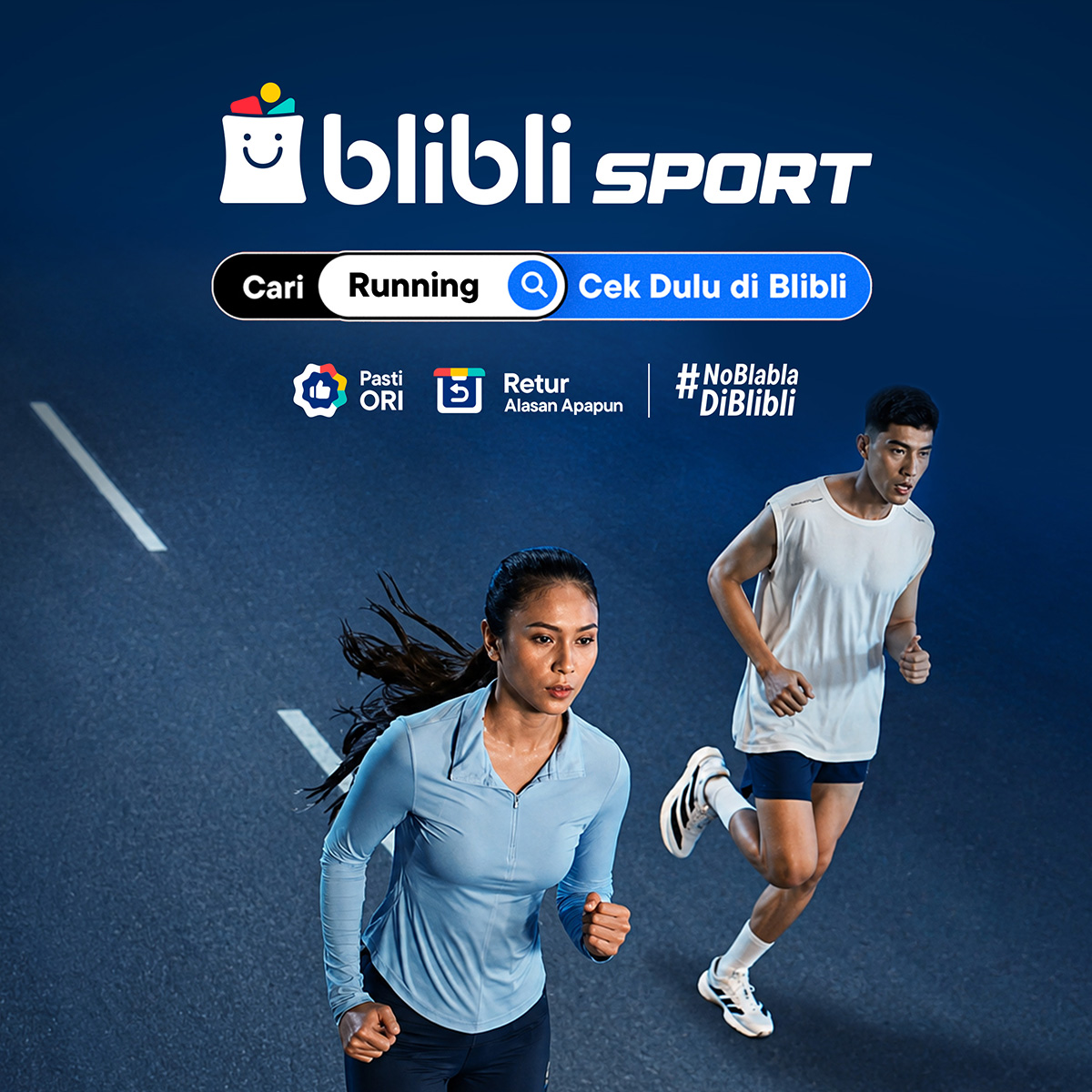 Blibli.com Facebook ad: Saatnya kejar personal best-mu
