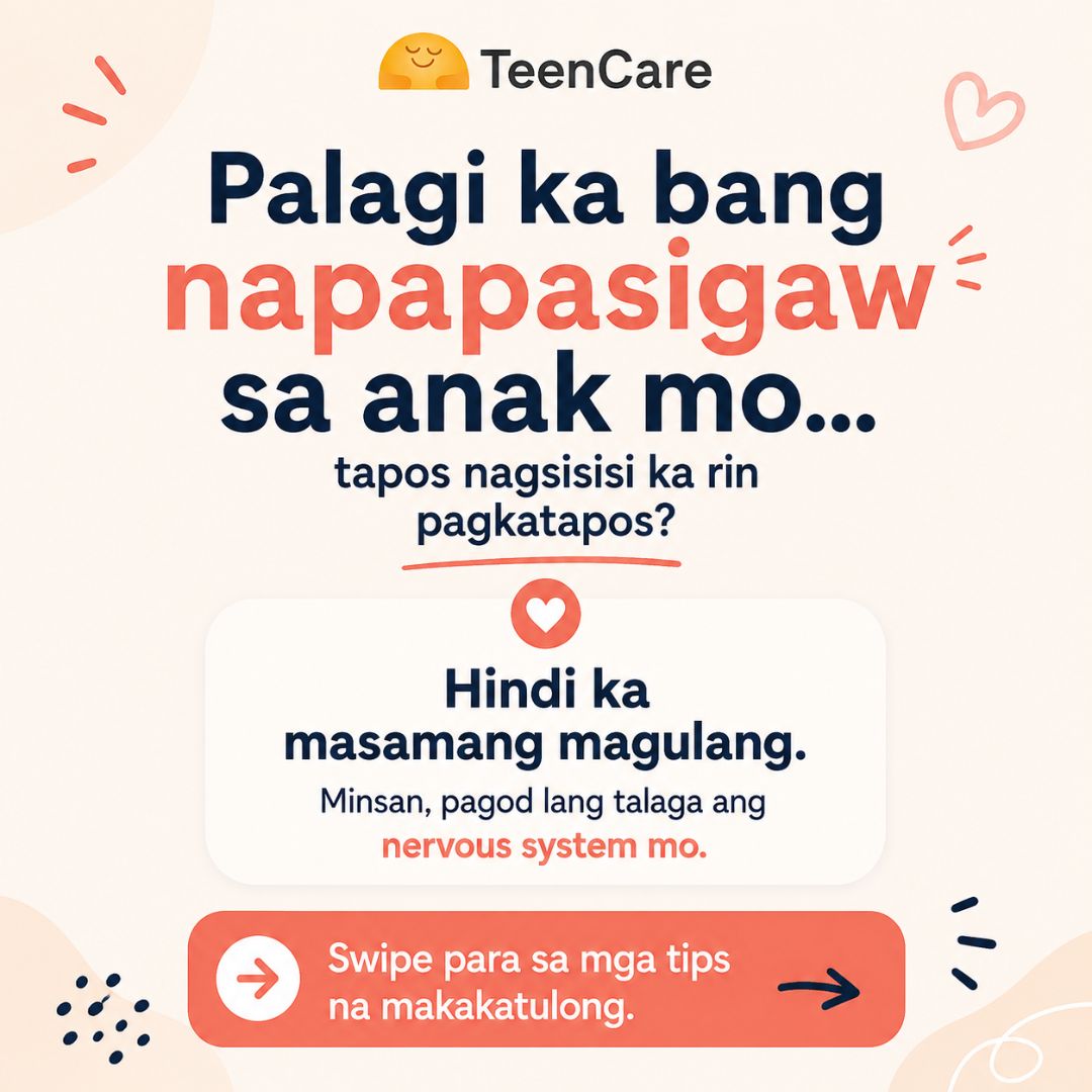 TeenCare - Mindset and Life Skills Tutor for Children Facebook ad: 𝗡𝗮𝗽𝗮𝗽𝗮𝘀𝗶𝗴𝗮𝘄 𝗸𝗮 𝗿𝗶𝗻 𝗯𝗮 𝗺𝗶𝗻𝘀𝗮𝗻 𝘀𝗮…