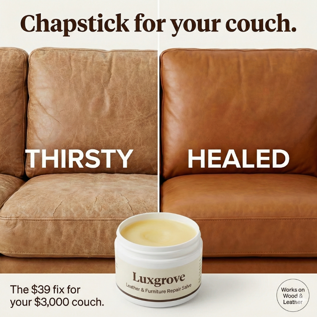 Luxgrove Wood & Leather Facebook ad