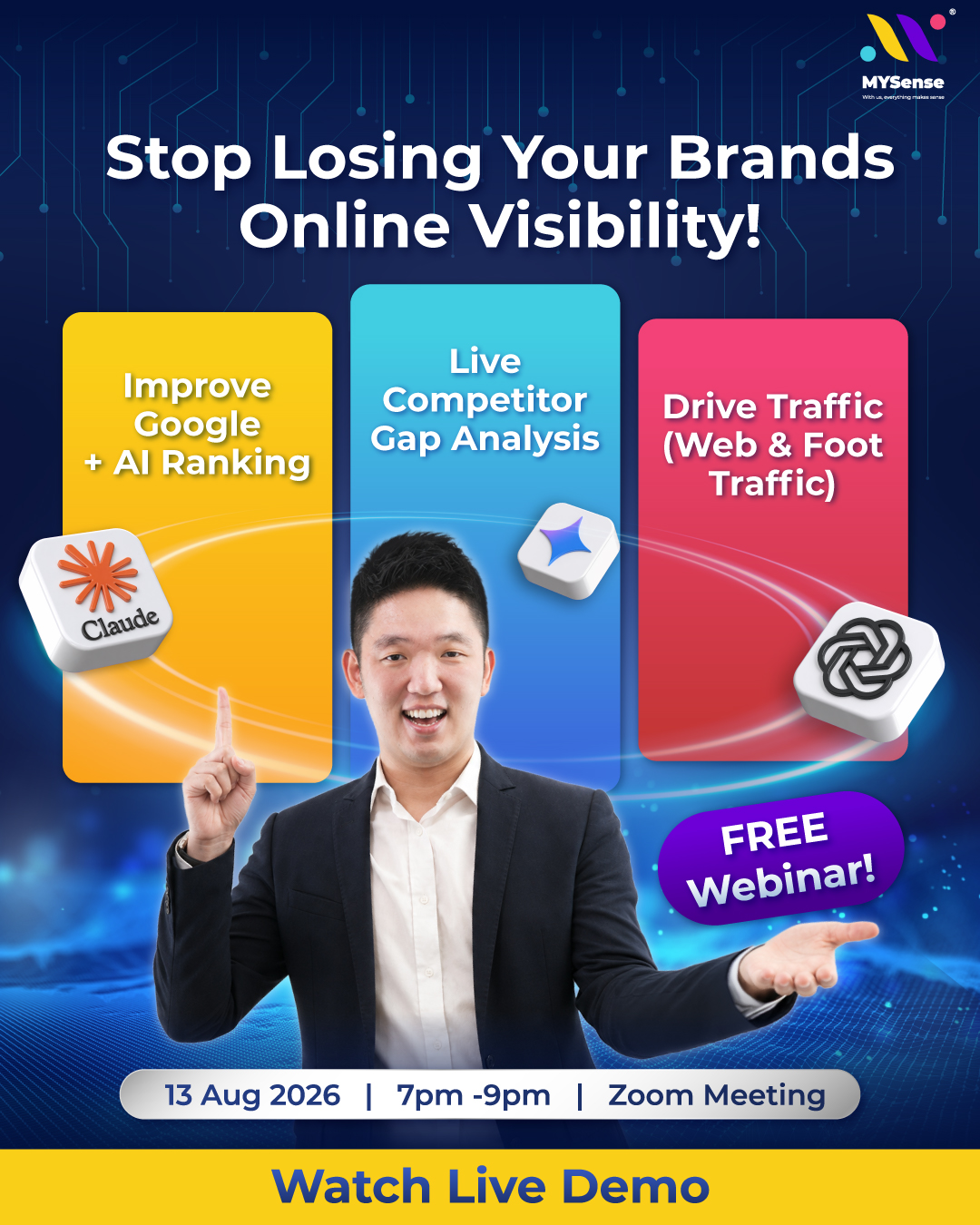 MYSense Marketing Facebook ad