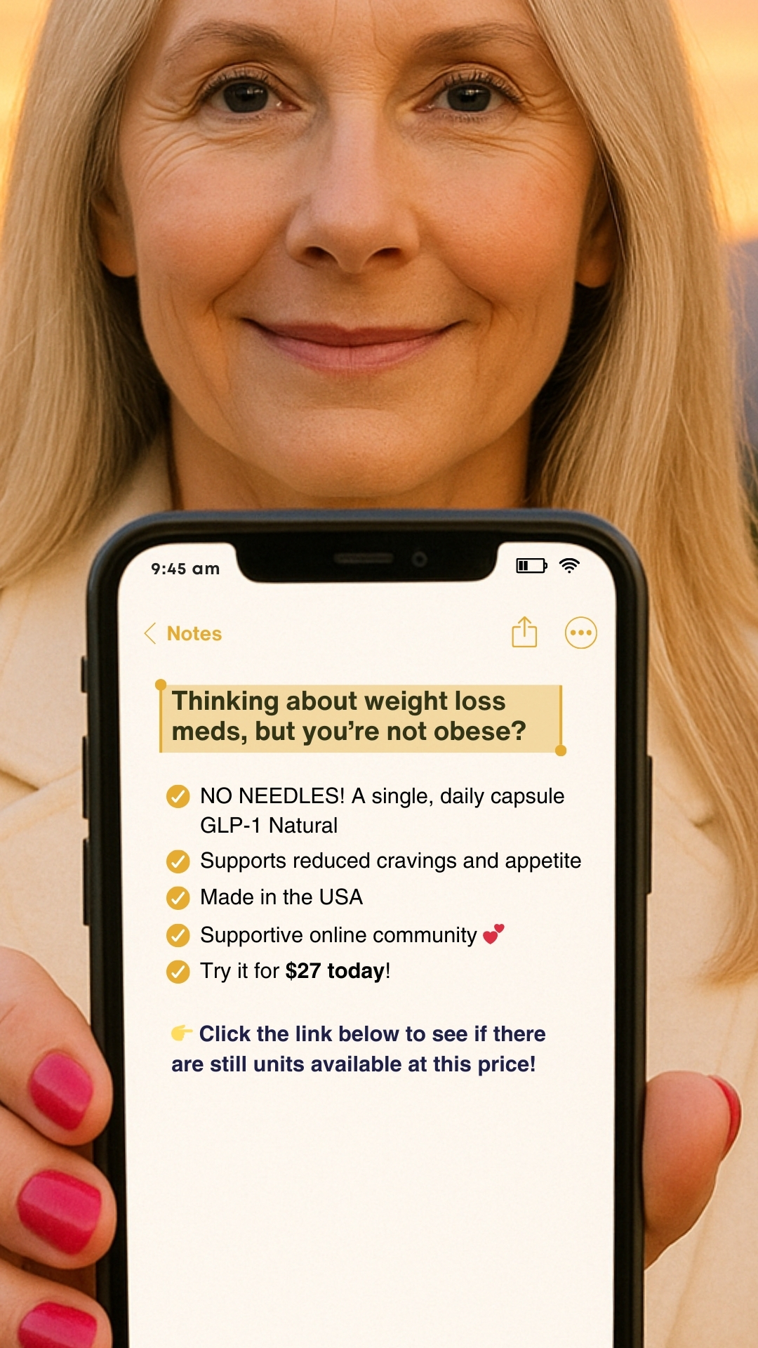 Good Health Facebook ad