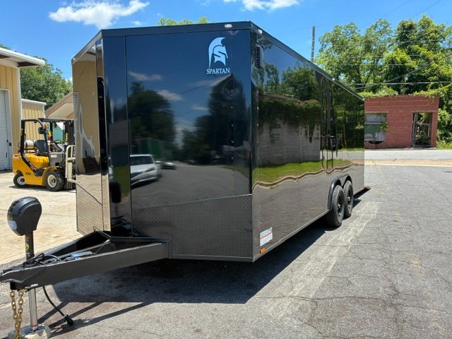Inglewood-Custom Trailers Facebook ad: New Spartan Cargo 8.5x24 enclosed car hauler