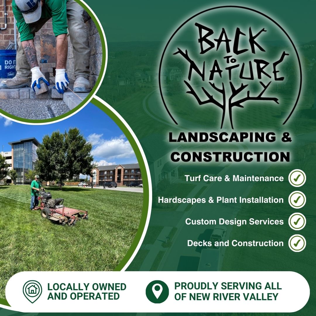 Back to Nature Landscaping & Construction Facebook ad
