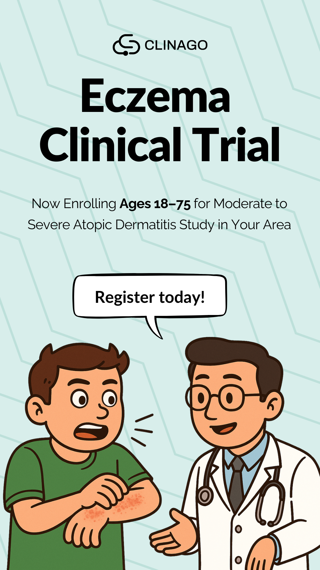 Clinago Facebook ad from Feb 2, 2026