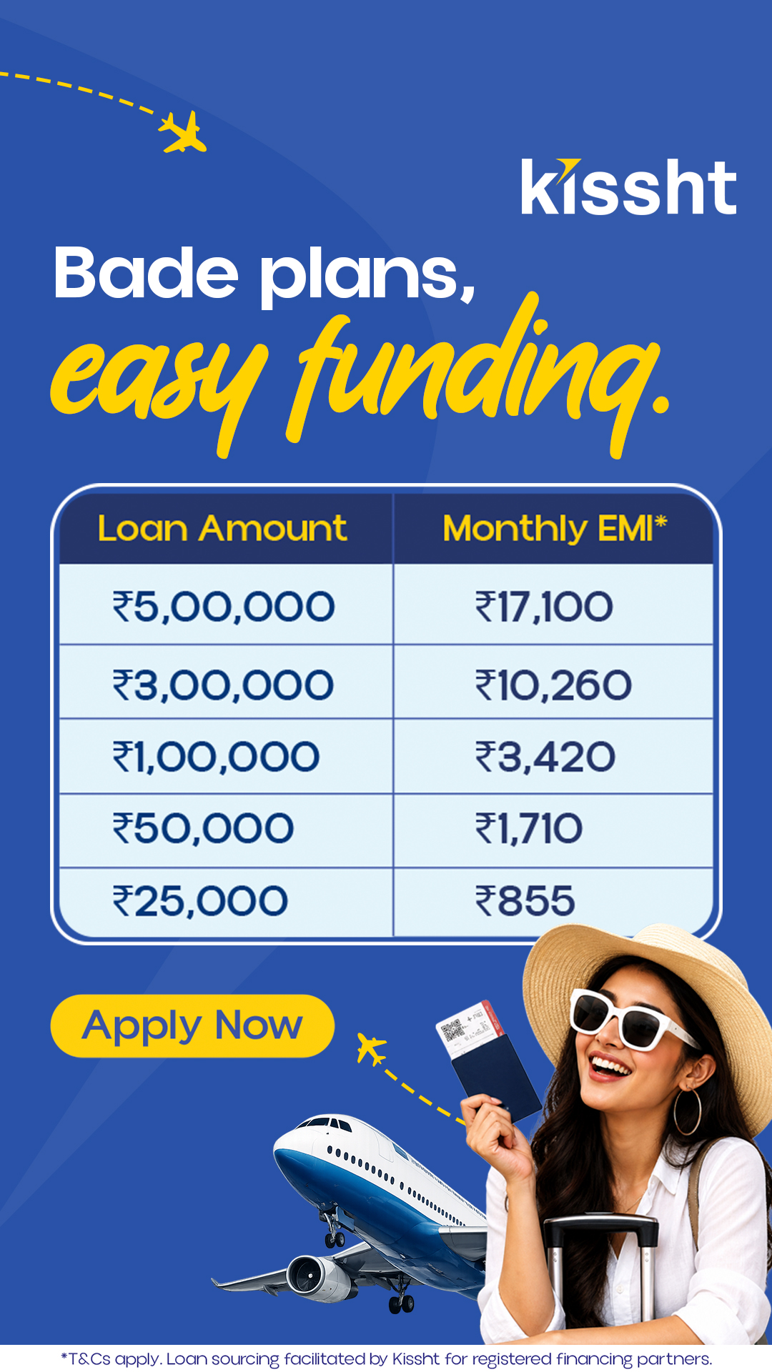 Kissht Facebook ad