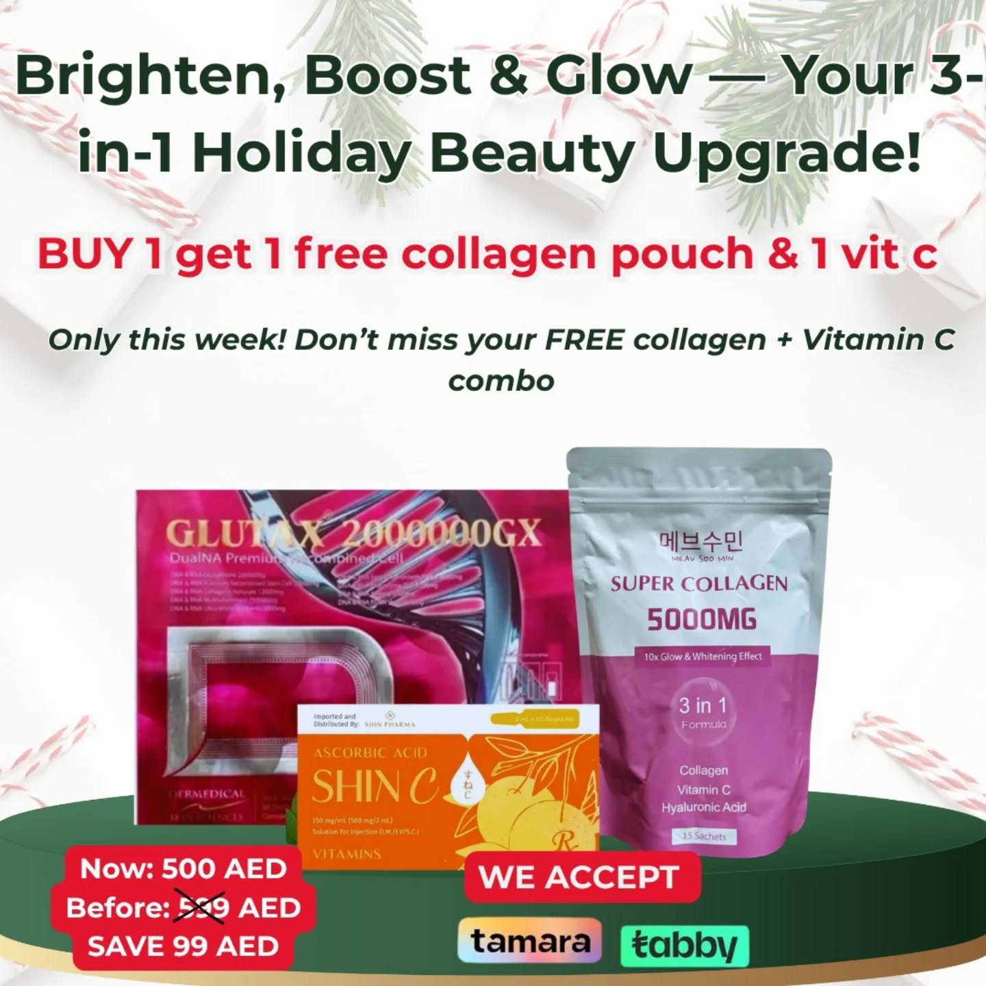 idealbeautysolutions_ae Facebook ad from Dec 27, 2025