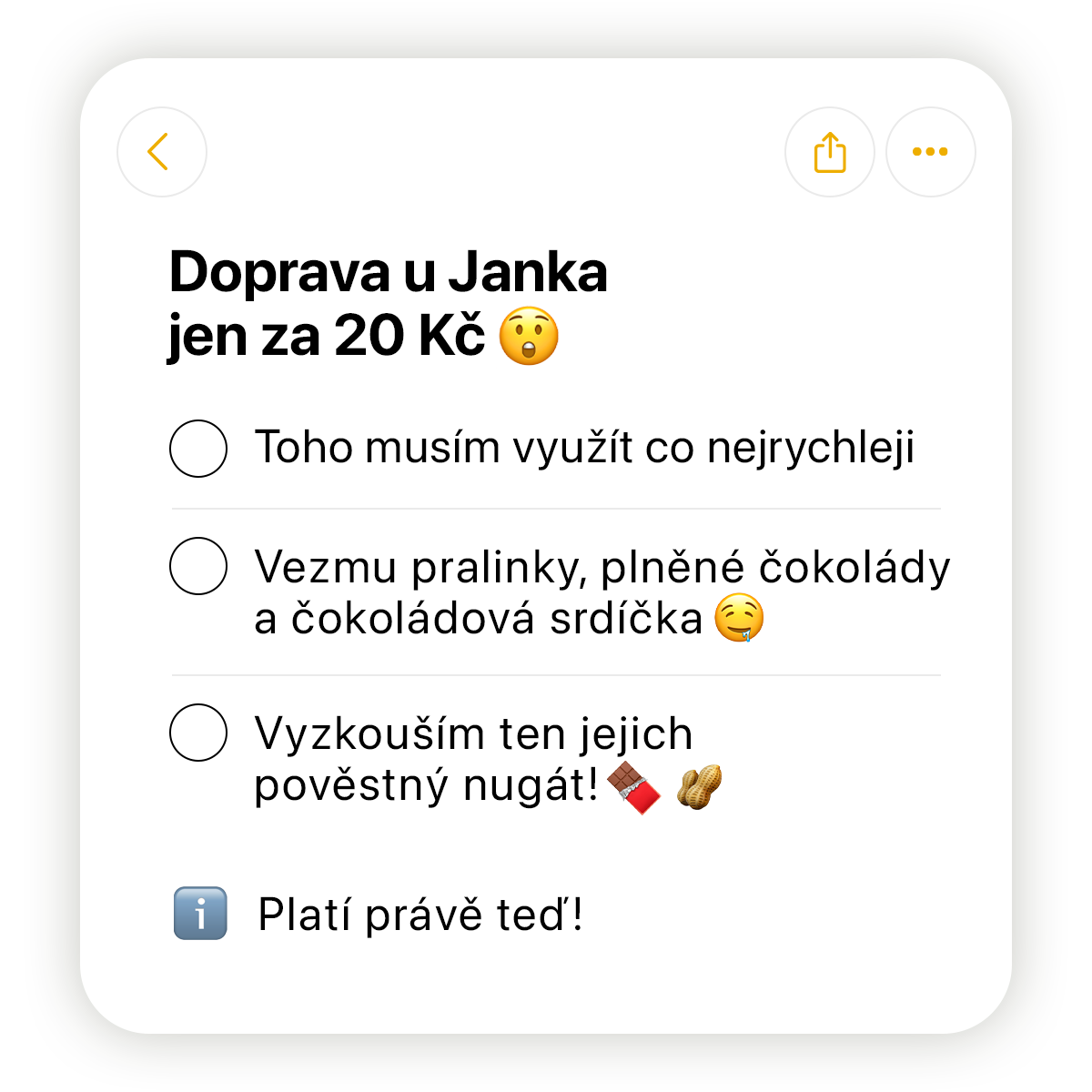 Čokoládovna JANEK Facebook ad