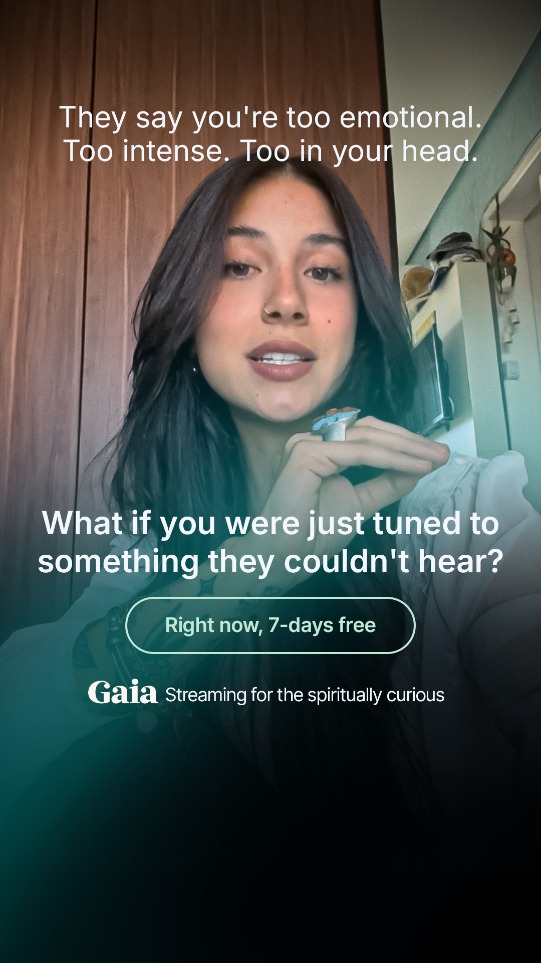 Gaia Facebook ad